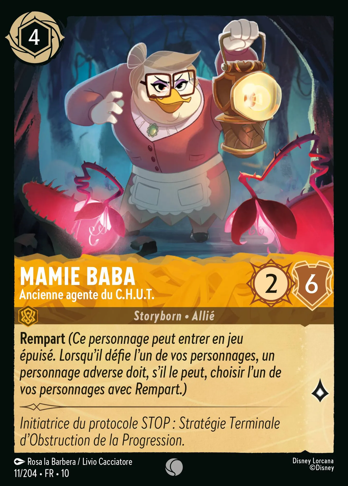 Mamie Baba - Ancienne agente du C.H.U.T. — Whispers in the Well — Lorcana