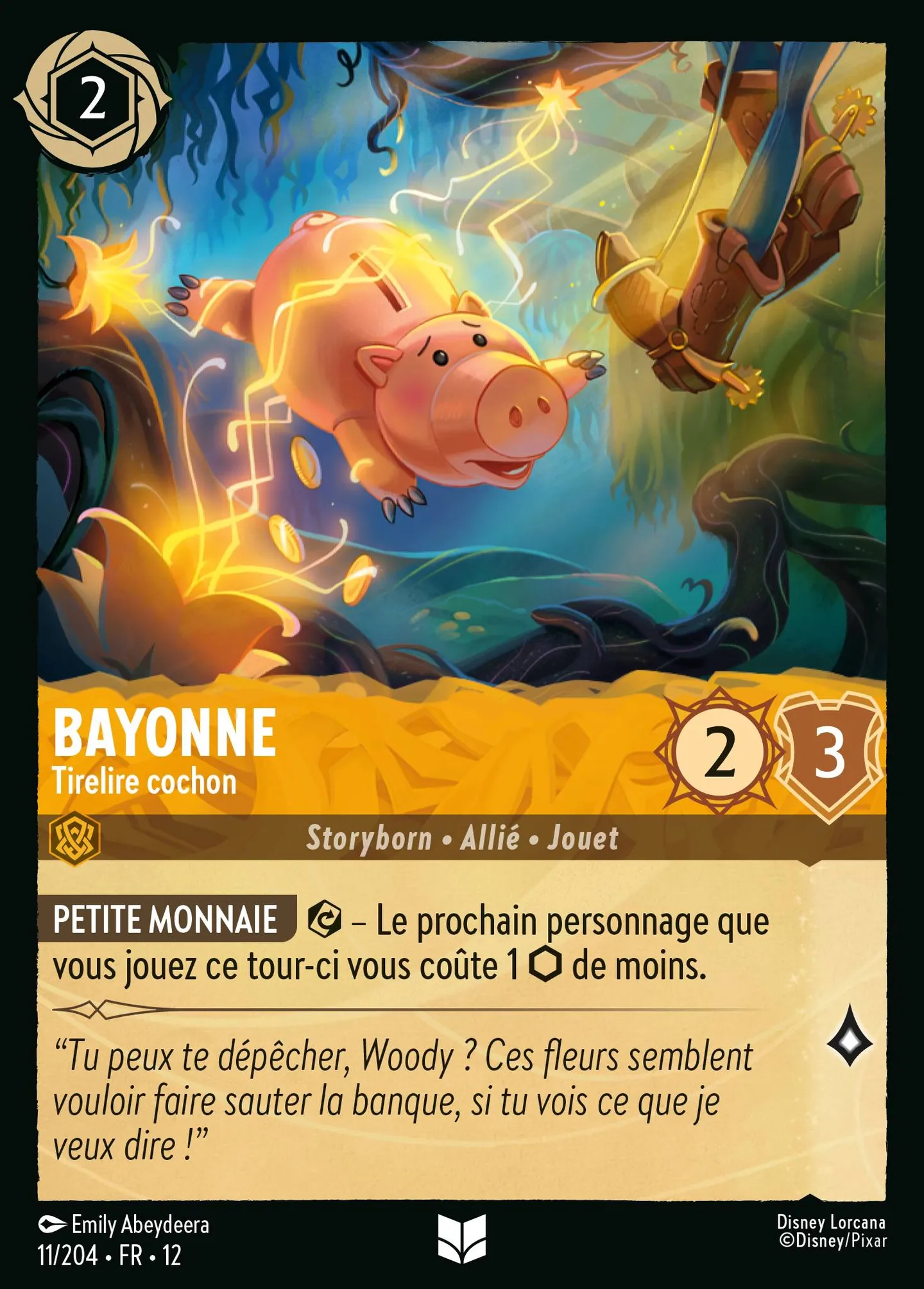 Bayonne - Tirelire cochon — Wilds Unknown — Lorcana