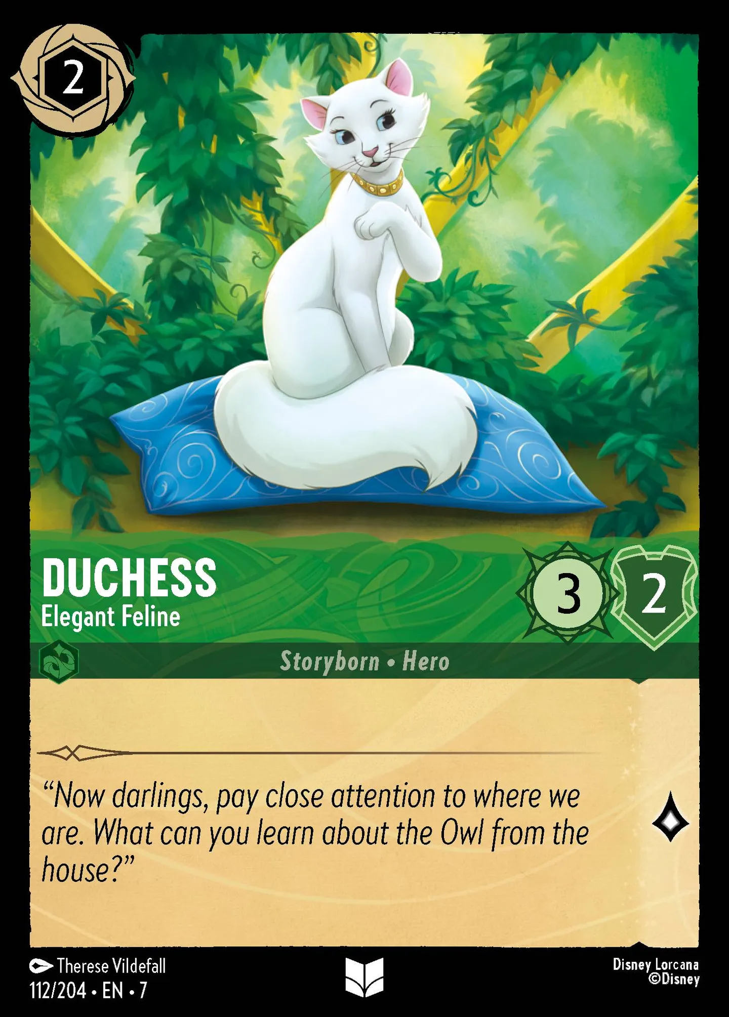 Duchess - Elegant Feline — Archazia's Island — Lorcana