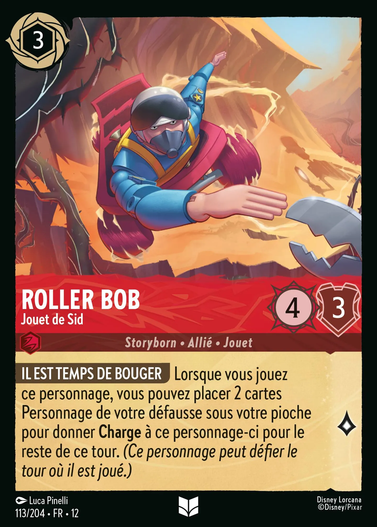 Roller Bob - Jouet de Sid — Wilds Unknown — Lorcana