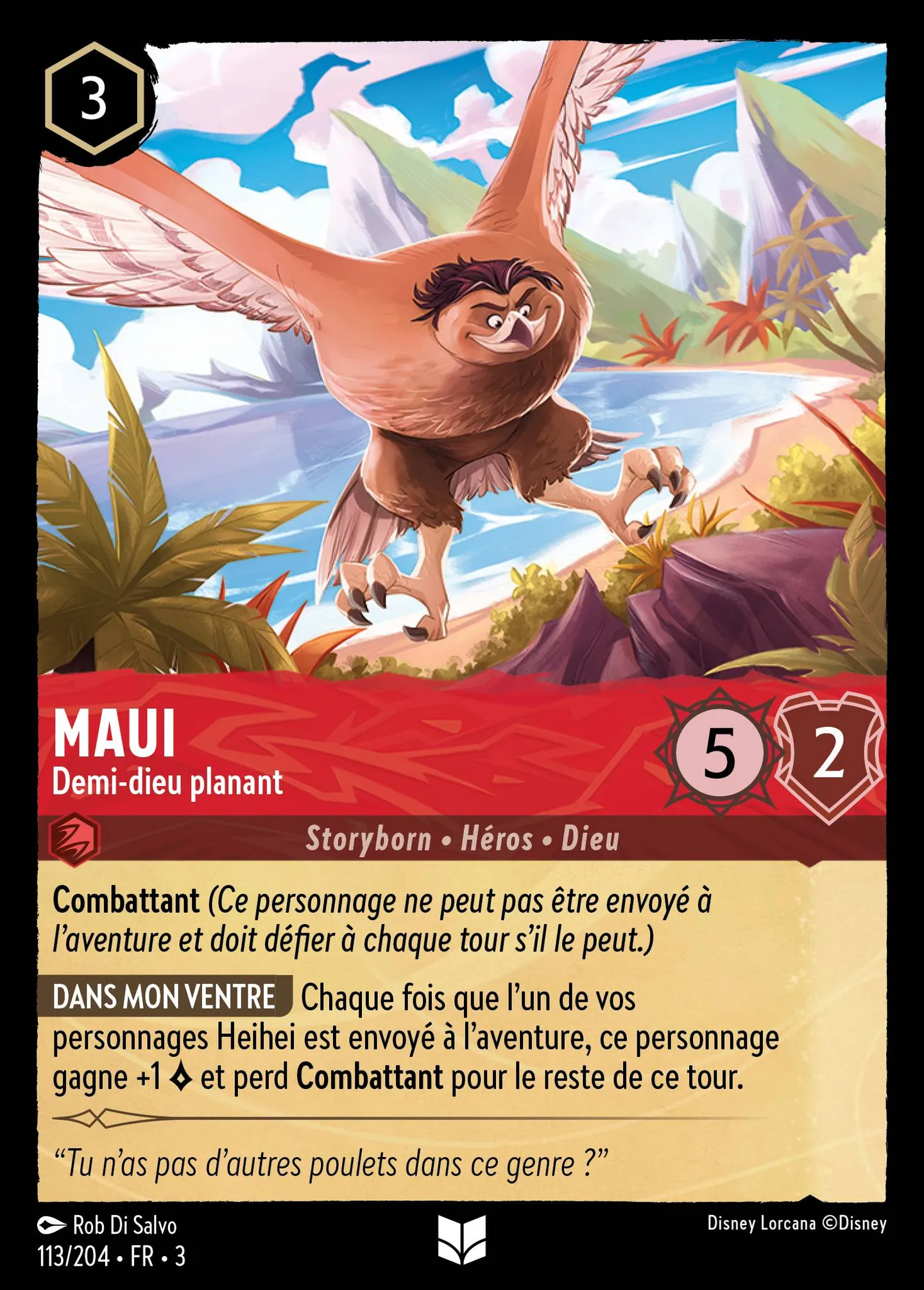Maui - Demi-dieu planant — Into the Inklands — Lorcana