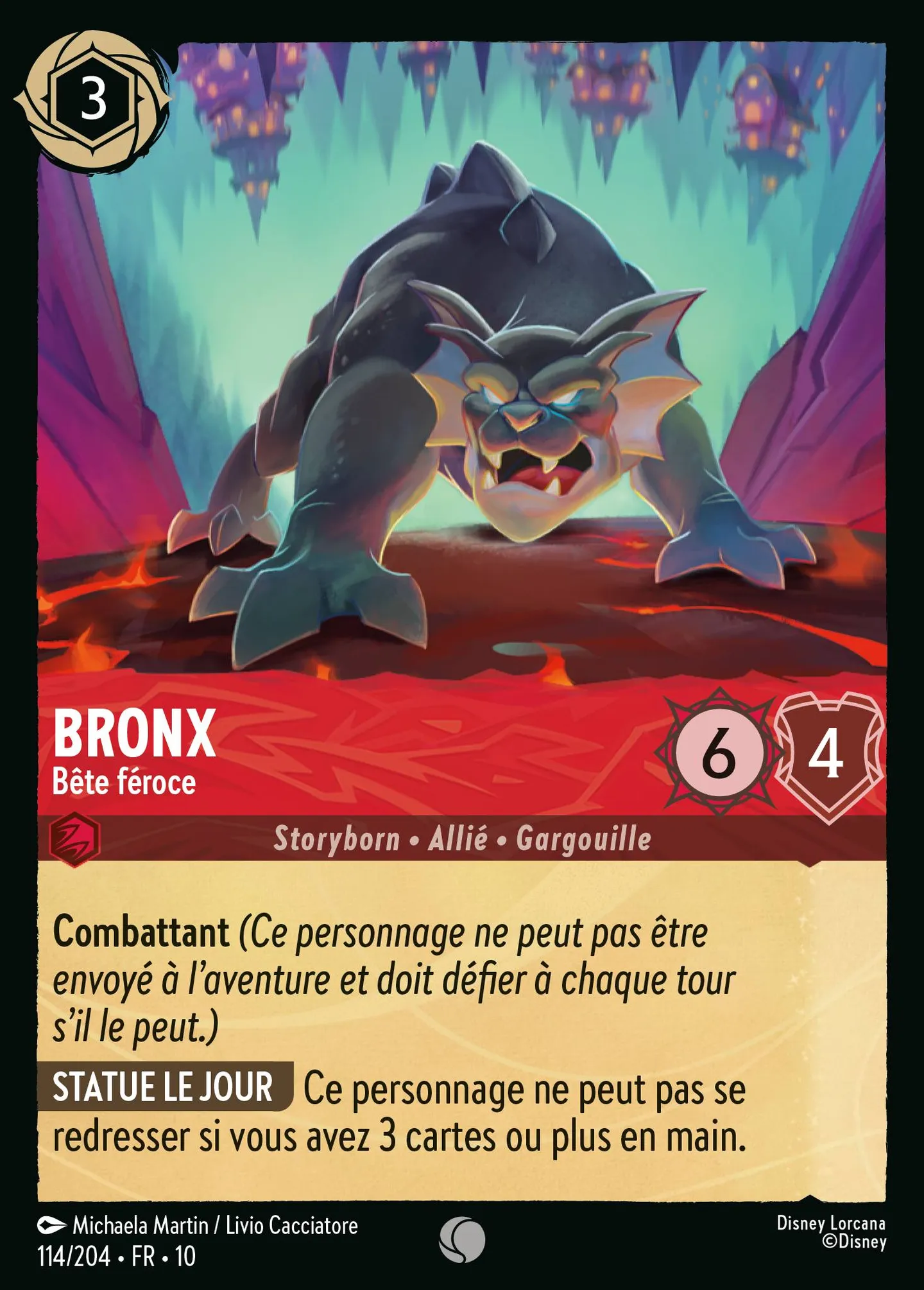 Bronx - Bête féroce — Whispers in the Well — Lorcana