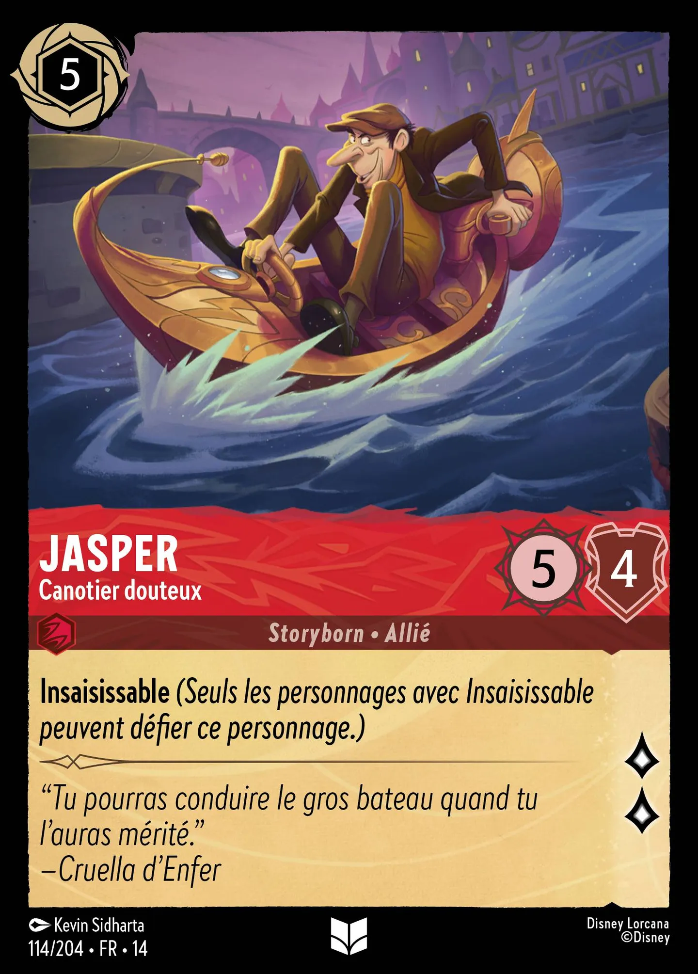 Jasper - Canotier douteux — Hyperia City — Lorcana