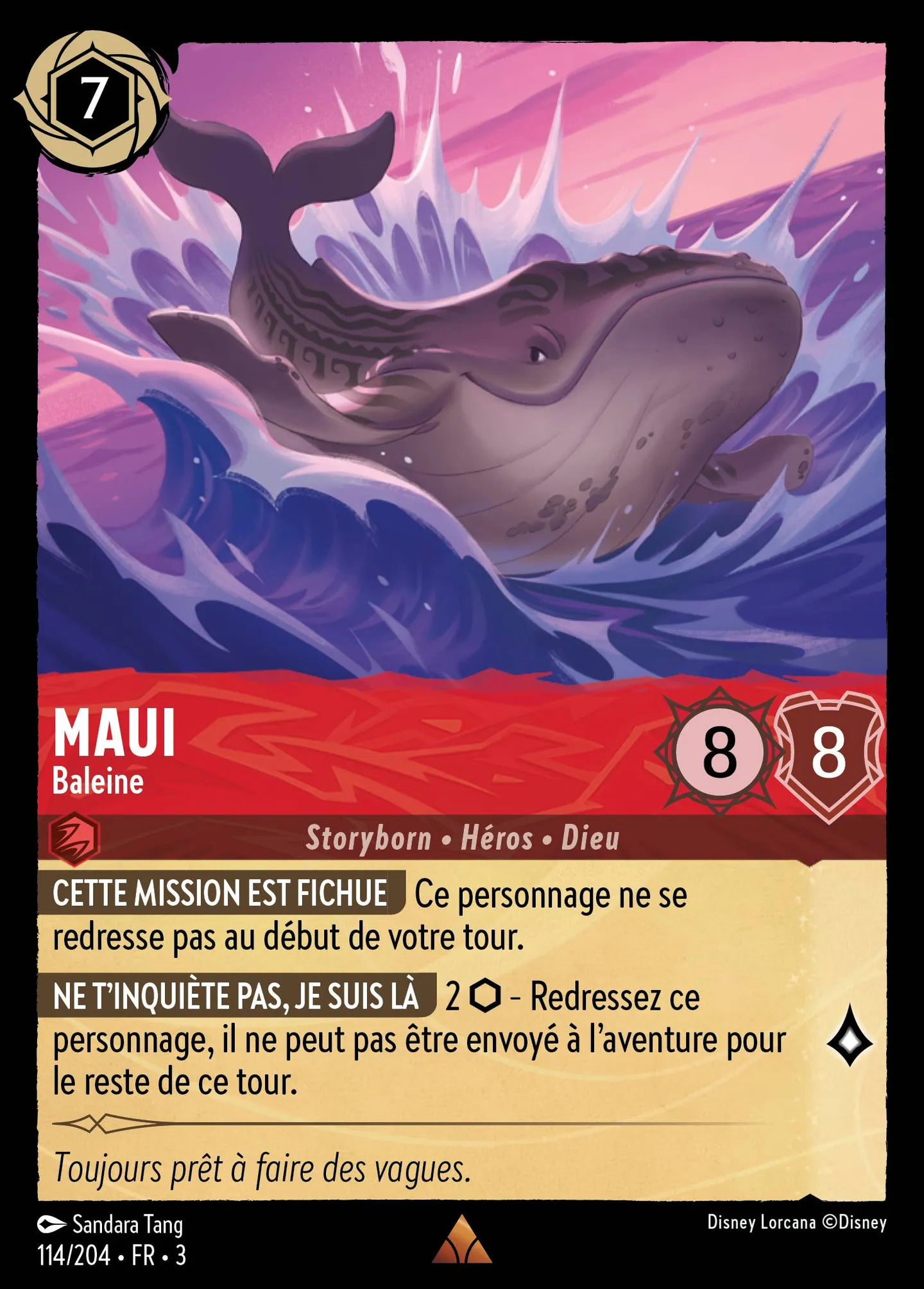 Maui - Baleine — Into the Inklands — Lorcana