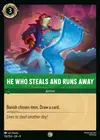 Product image for He Who Steals and Runs Away