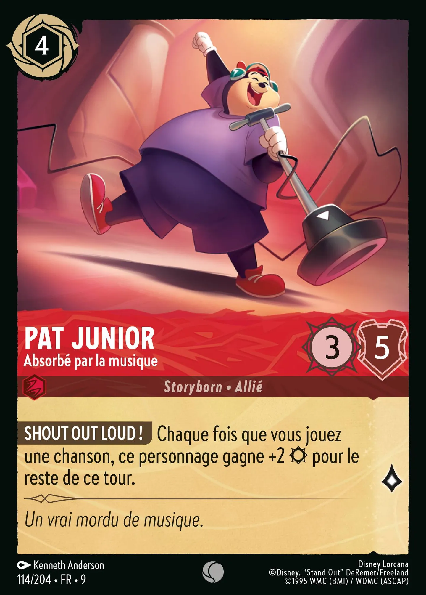 Pat Junior - Absorbé par la musique — Fabled — Lorcana