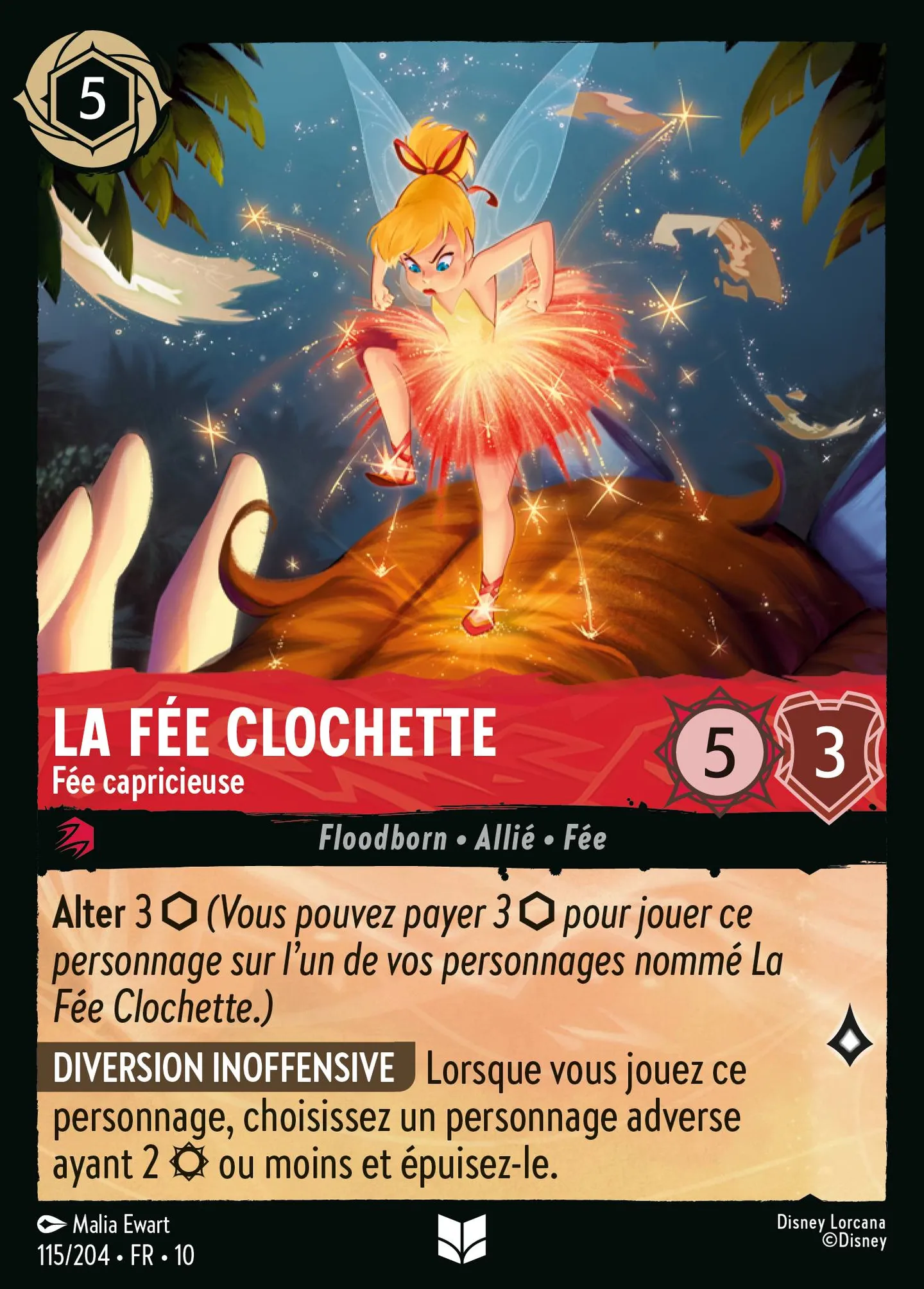 La Fée Clochette - Fée capricieuse — Whispers in the Well — Lorcana