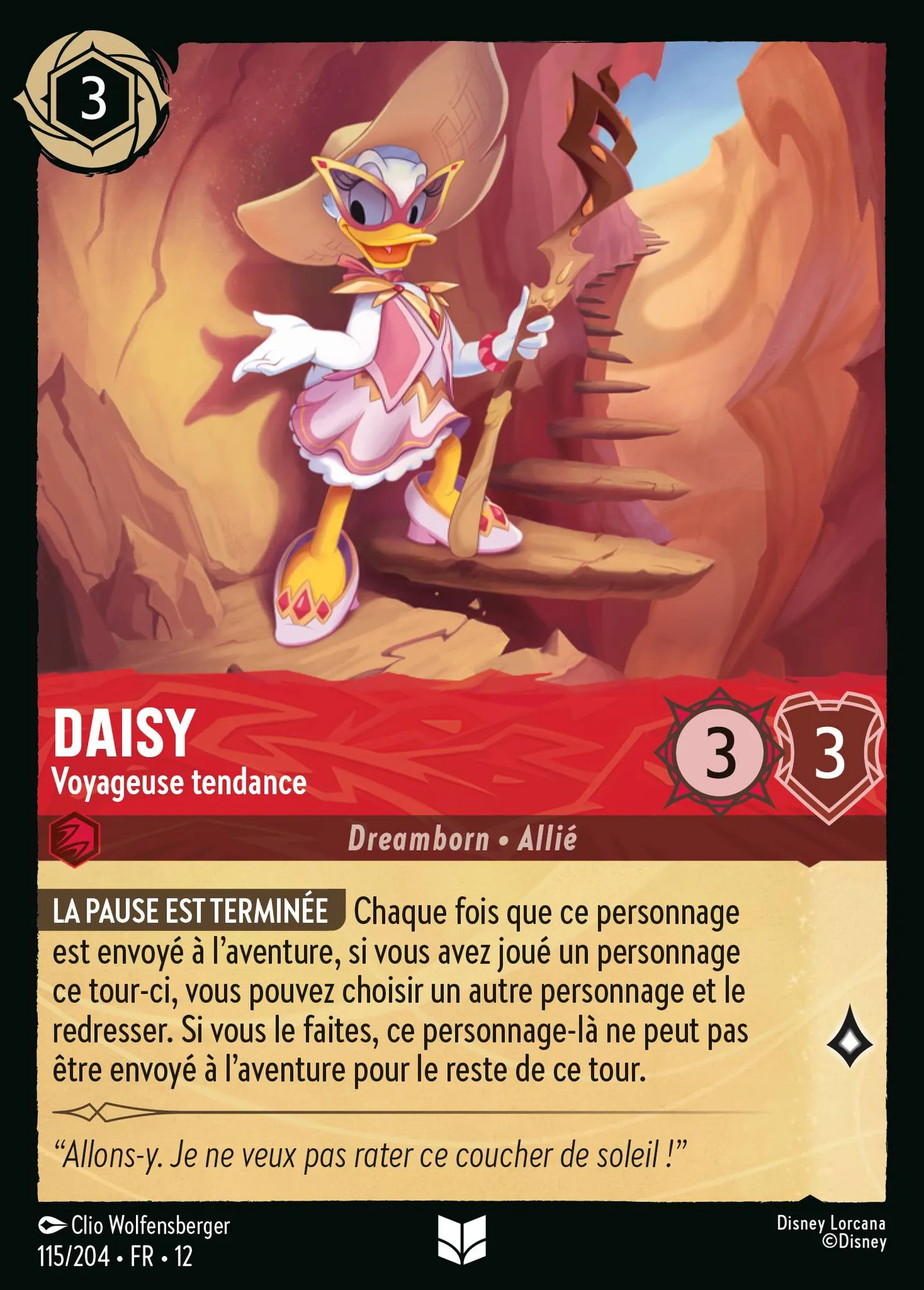 Daisy - Voyageuse tendance — Wilds Unknown — Lorcana