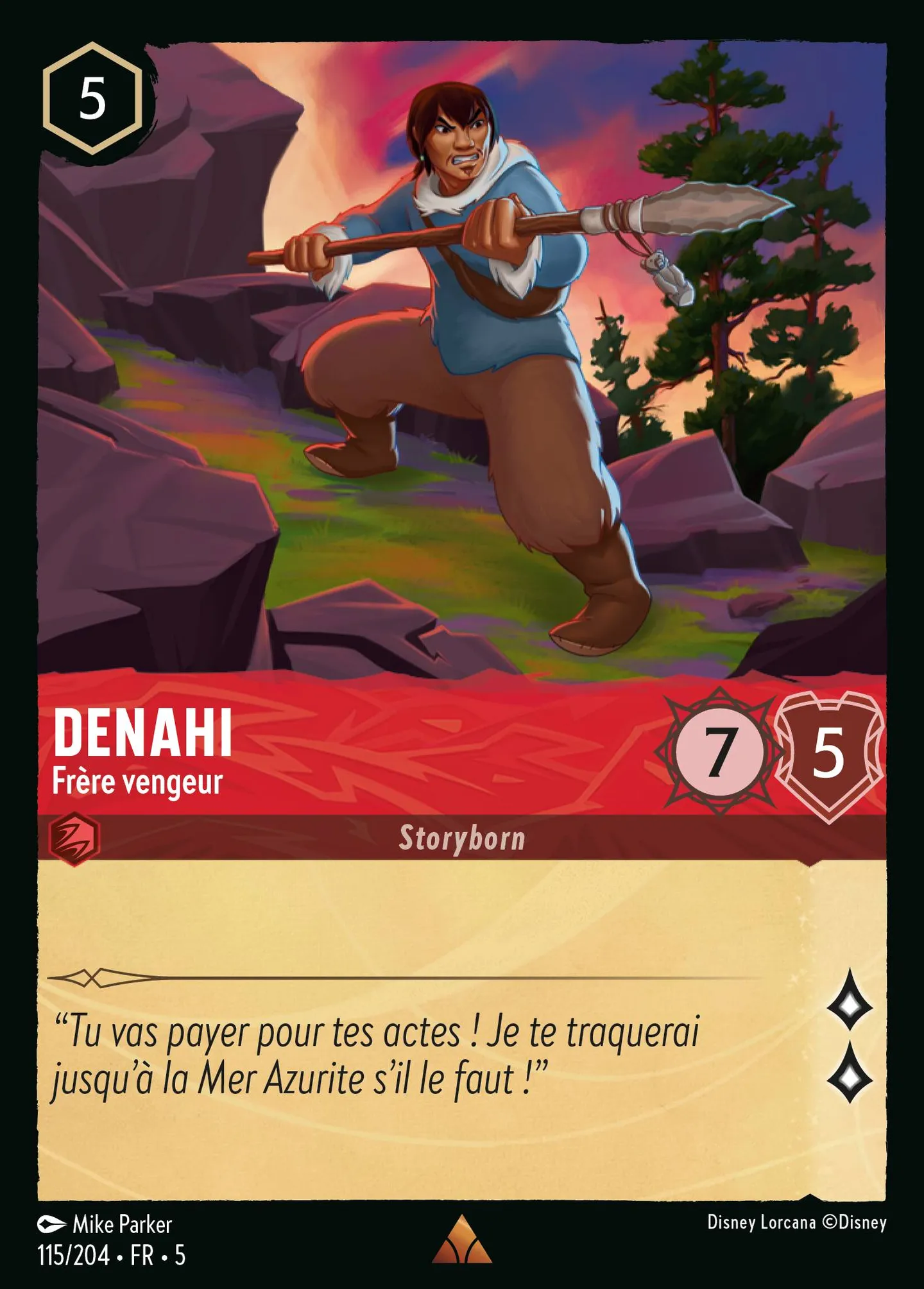Denahi - Frère vengeur — Shimmering Skies — Lorcana