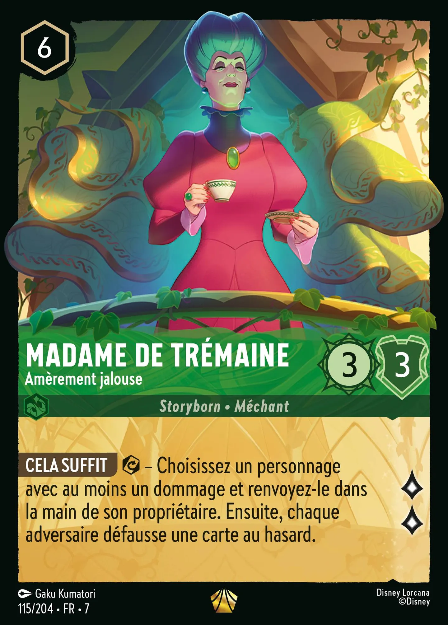 Madame de Trémaine - Amèrement jalouse — Archazia's Island — Lorcana