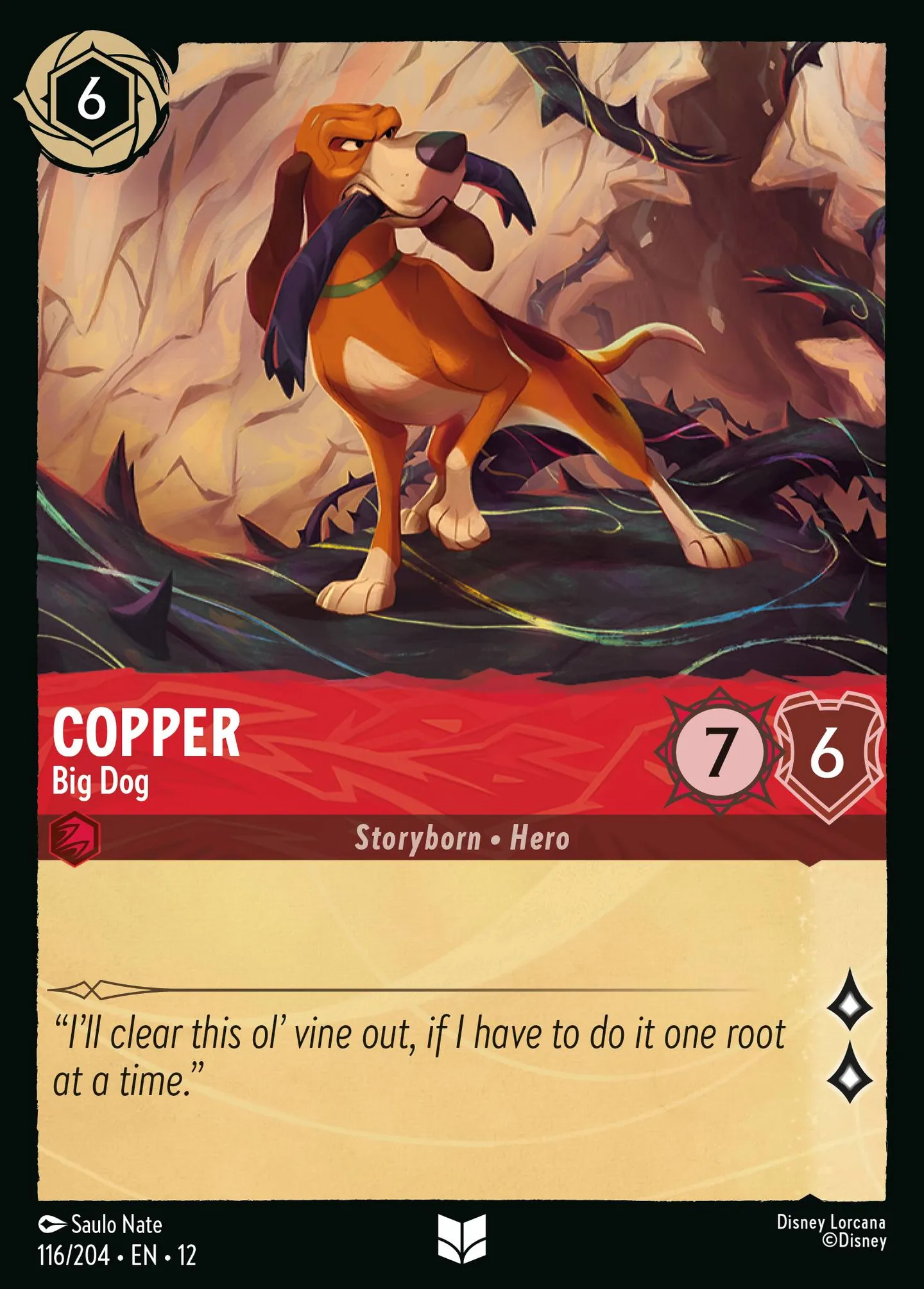 Copper - Big Dog — Wilds Unknown — Lorcana