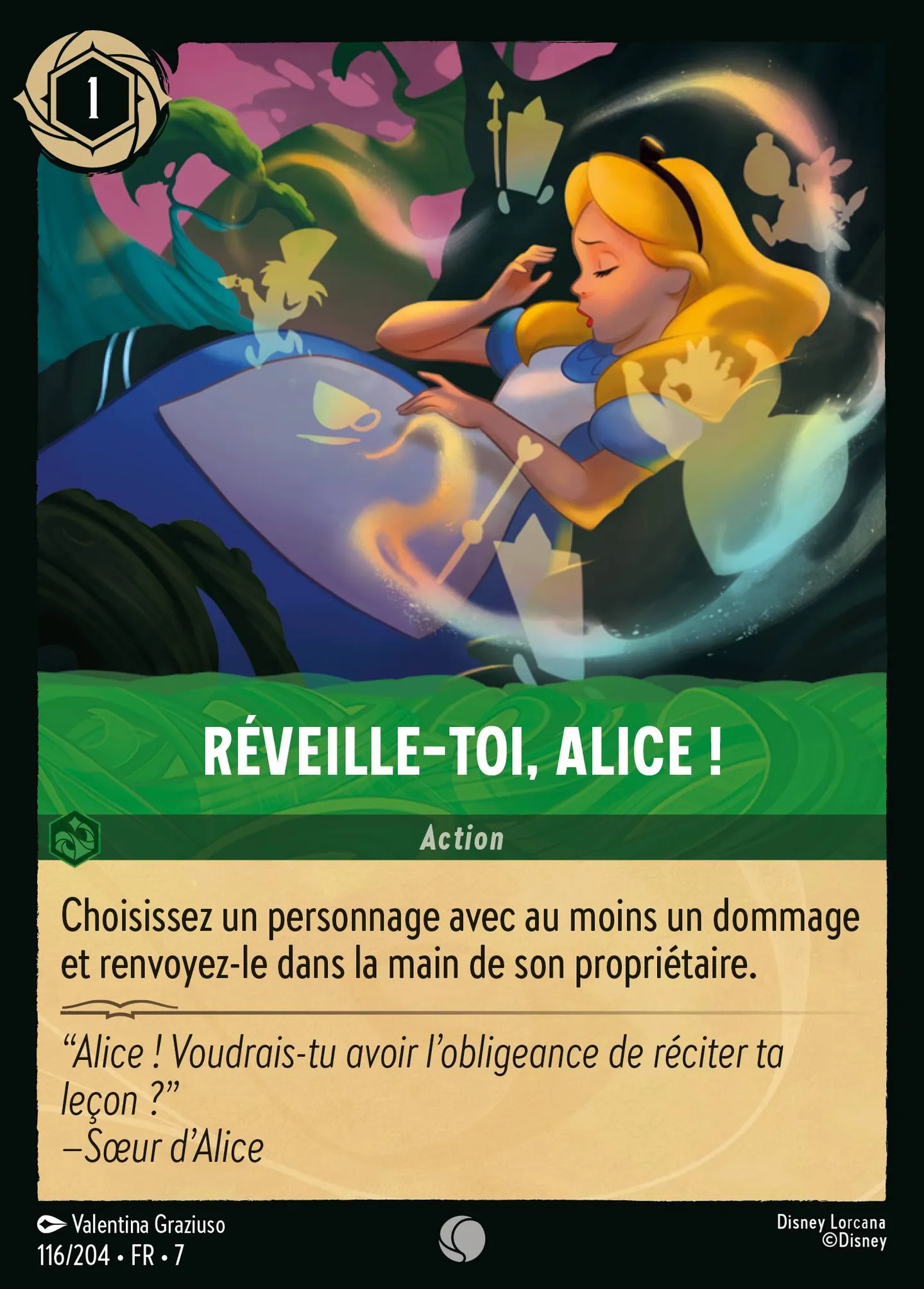 Réveille-toi, Alice ! — Archazia's Island — Lorcana