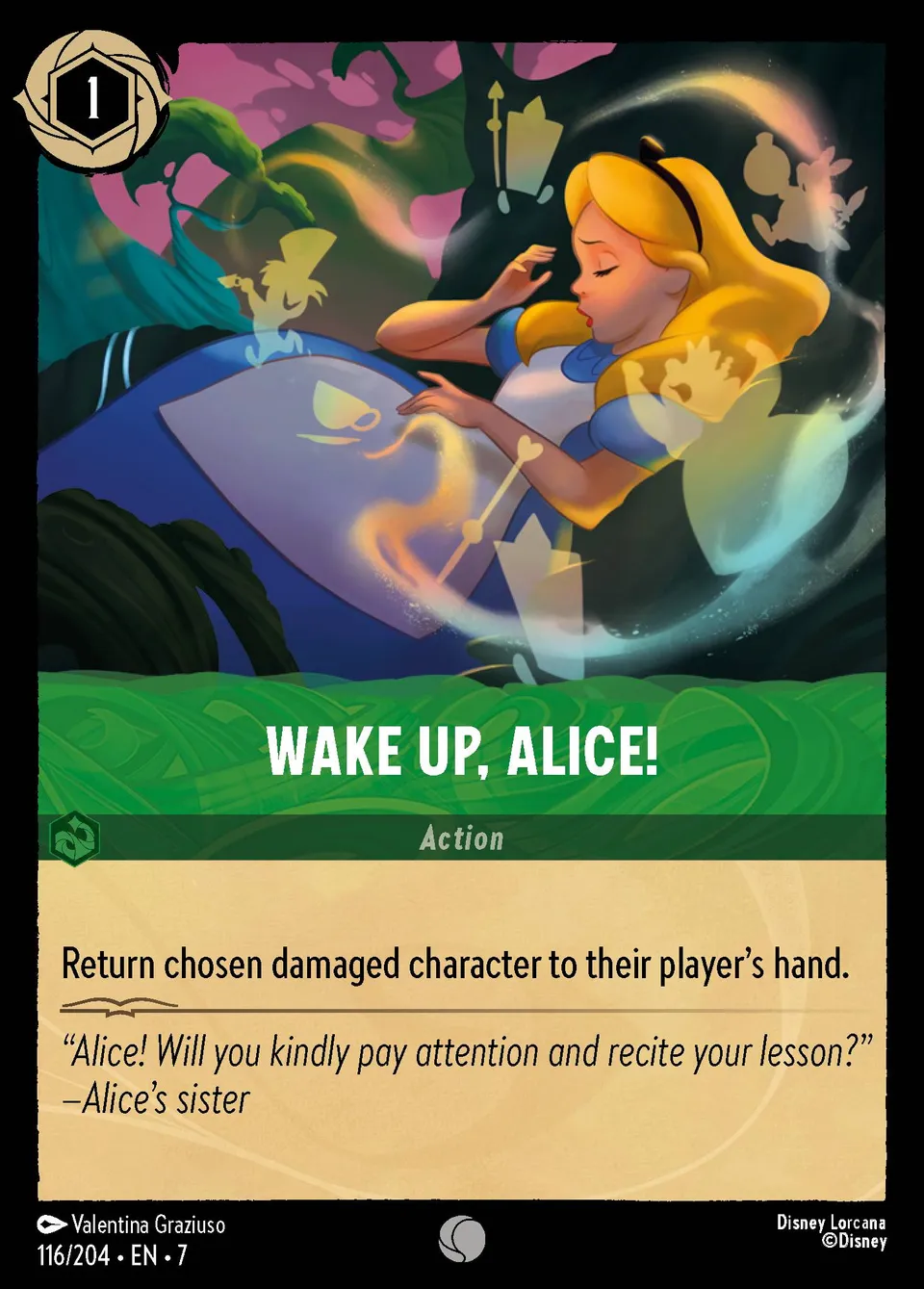 Wake Up, Alice! from Archazia's Island - Lorcana