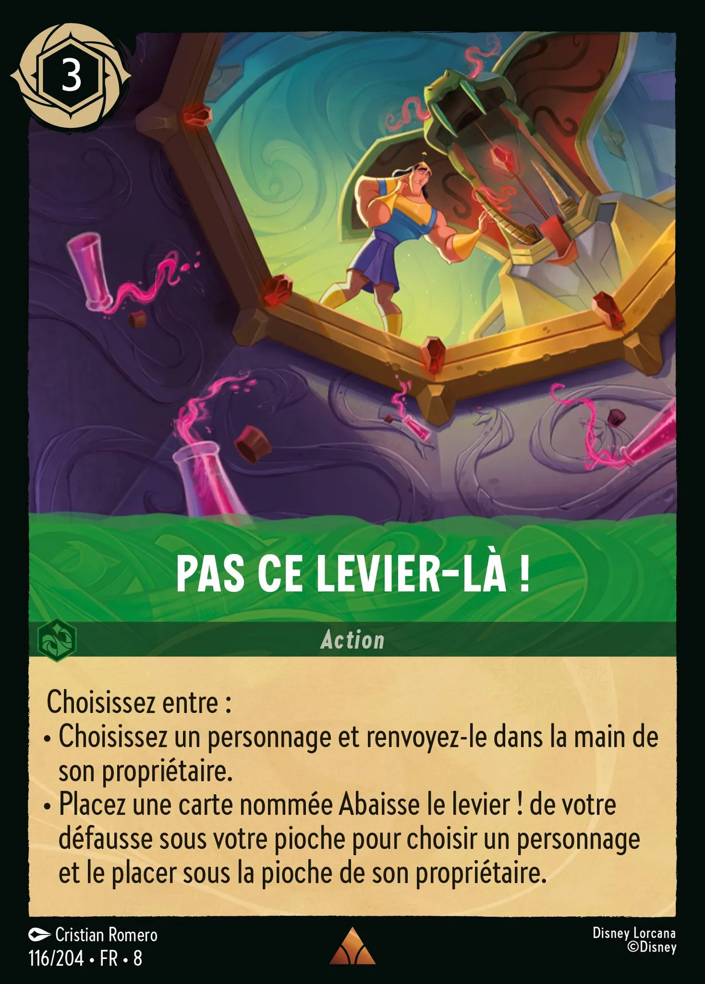 Pas ce levier-là ! — The Reign of Jafar — Lorcana