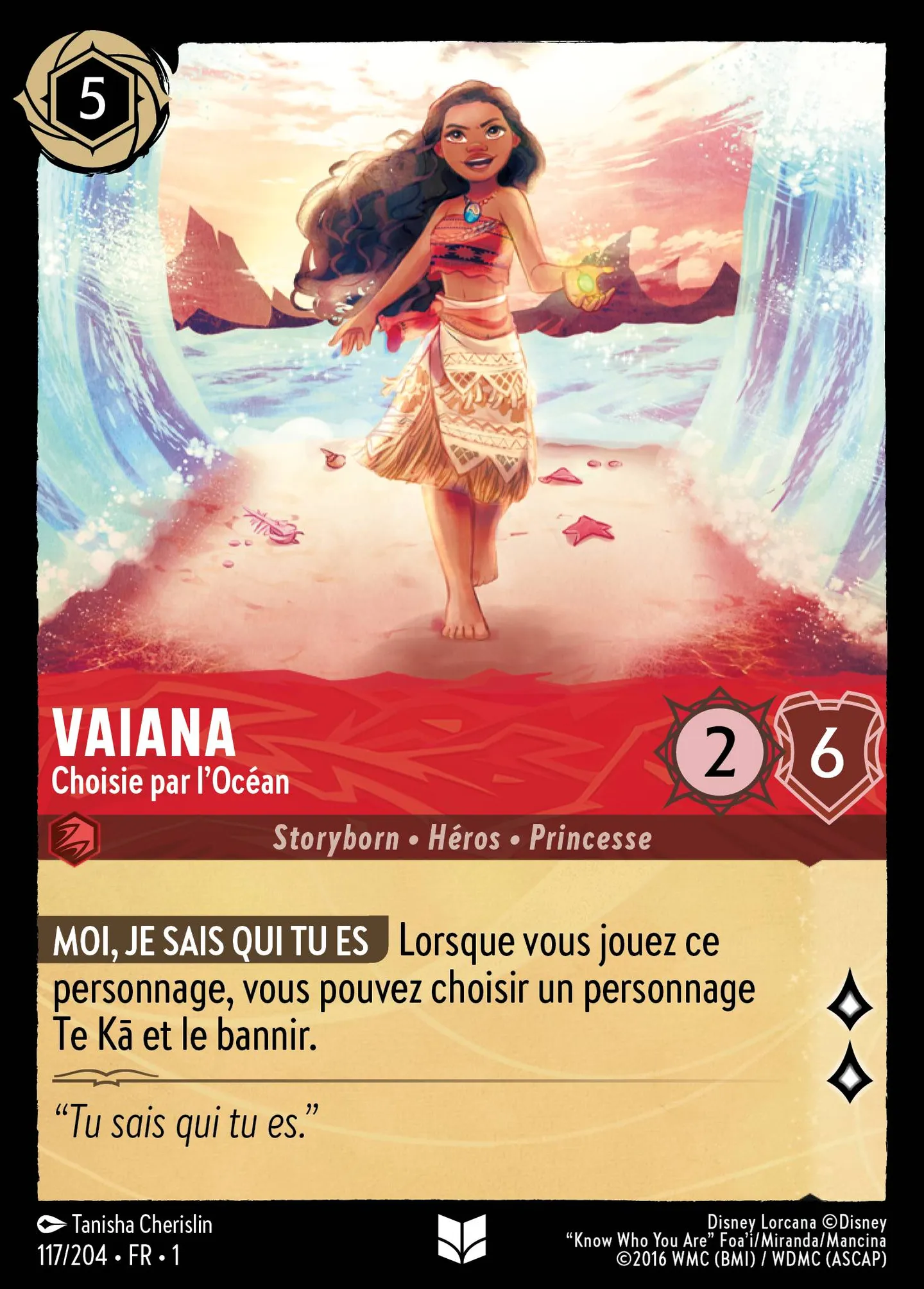 Vaiana - Choisie par l'Océan — The First Chapter — Lorcana