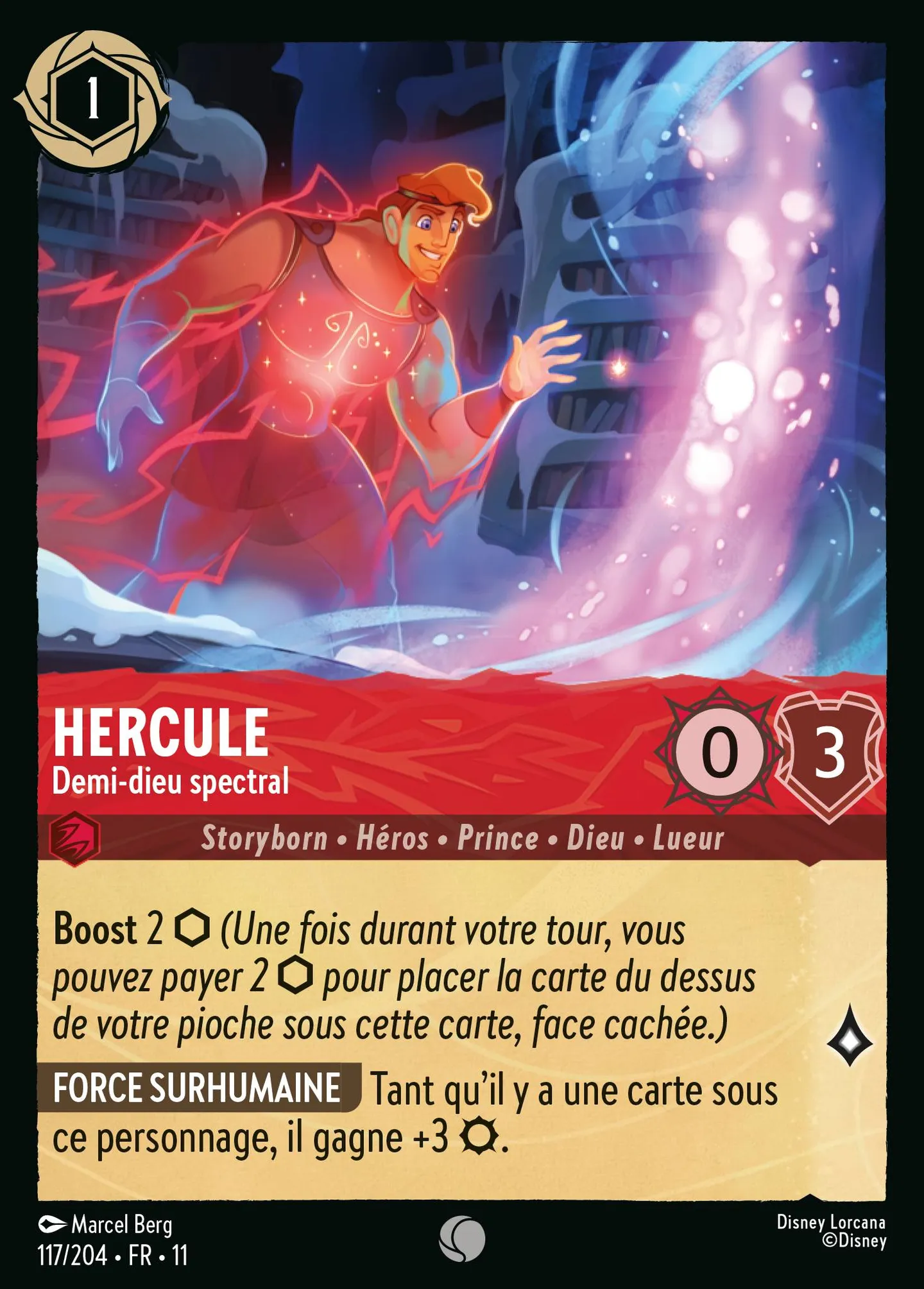 Hercule - Demi-dieu spectral — Winterspell — Lorcana