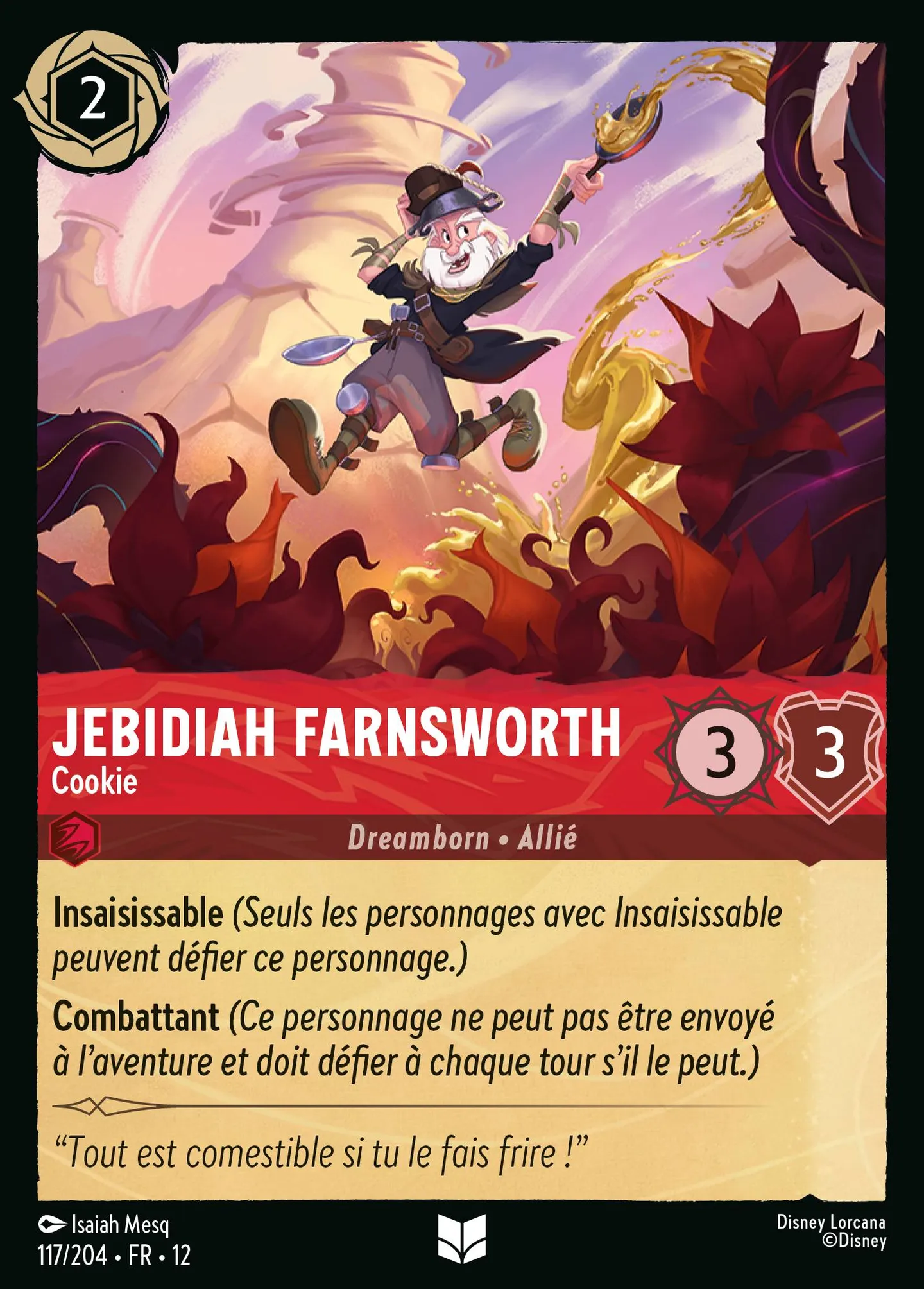 Jebidiah Farnsworth - Cookie — Wilds Unknown — Lorcana