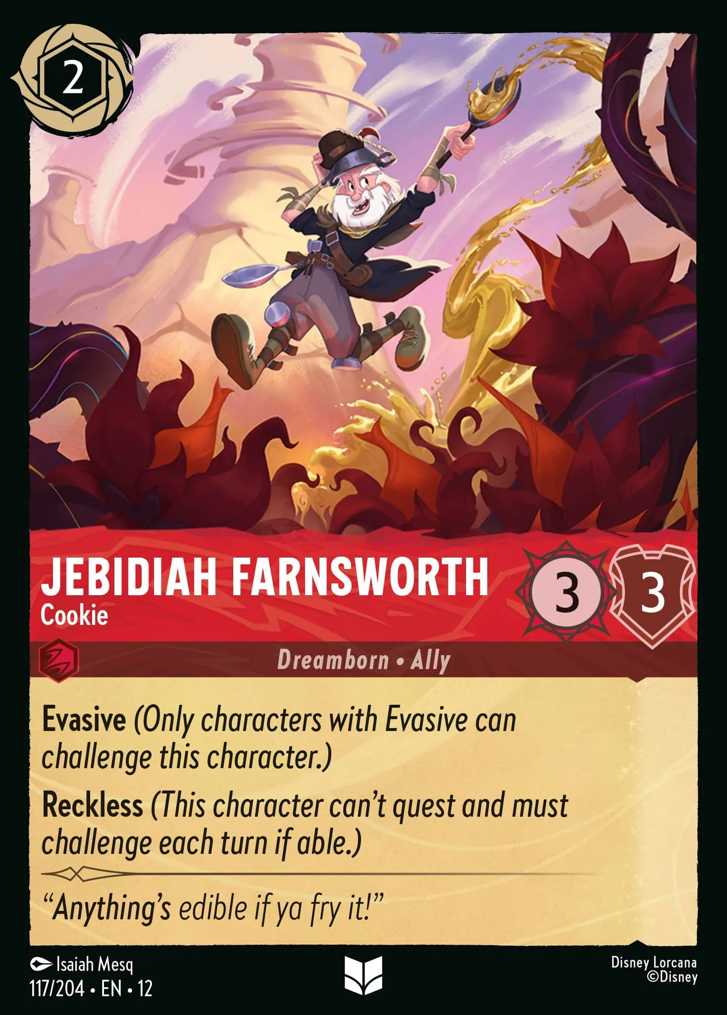 Jebidiah Farnsworth - Cookie — Wilds Unknown — Lorcana