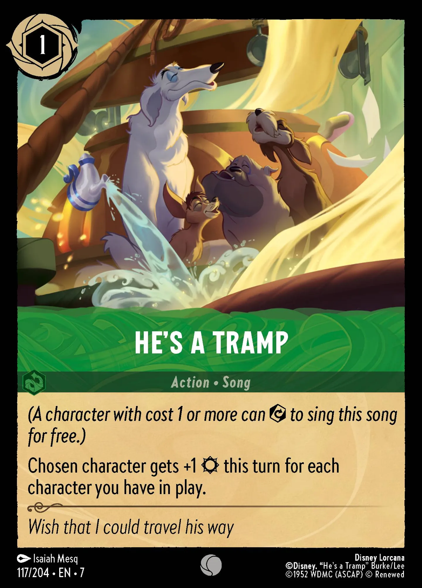 He's a Tramp — Archazia's Island — Lorcana