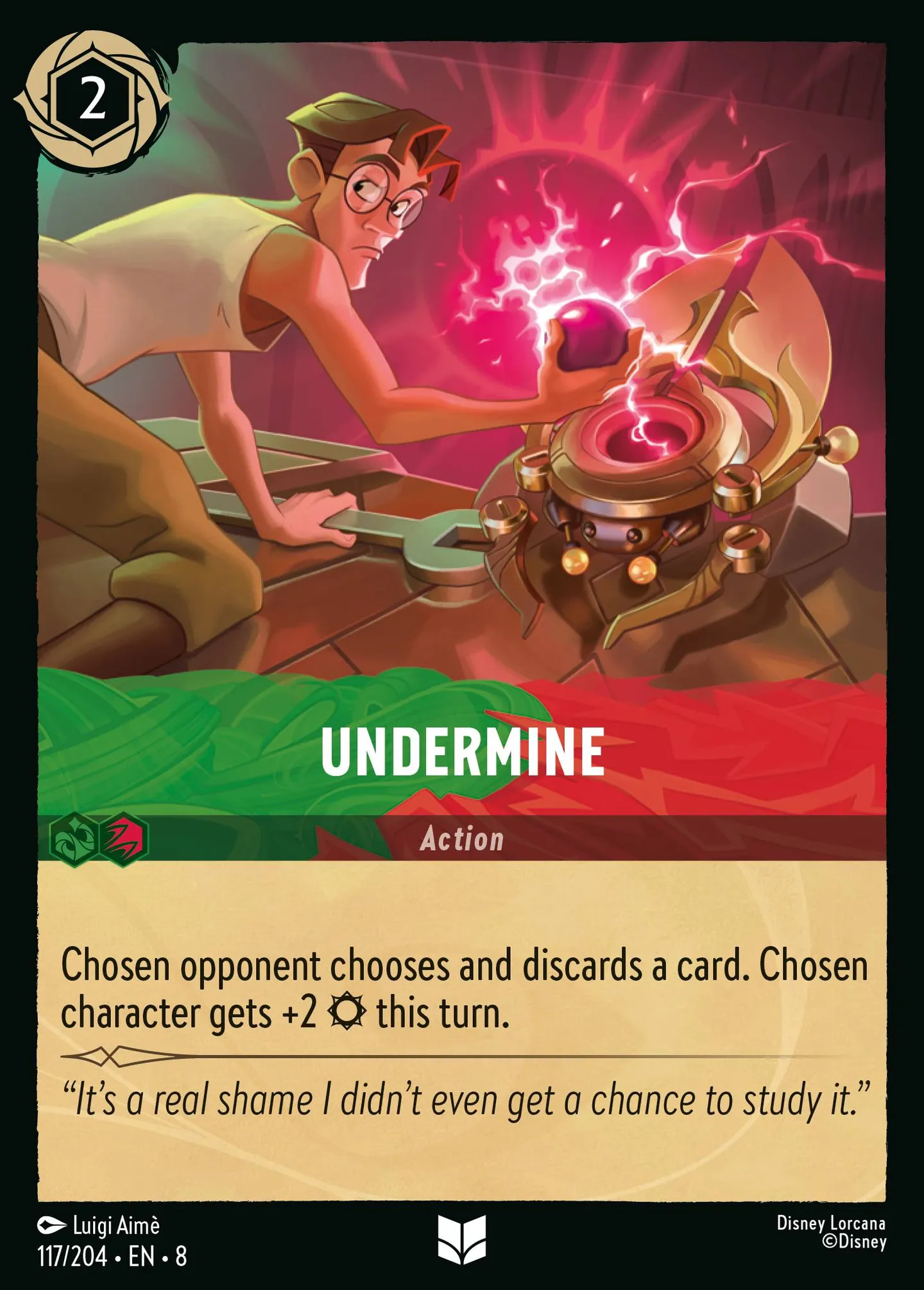 Undermine — The Reign of Jafar — Lorcana