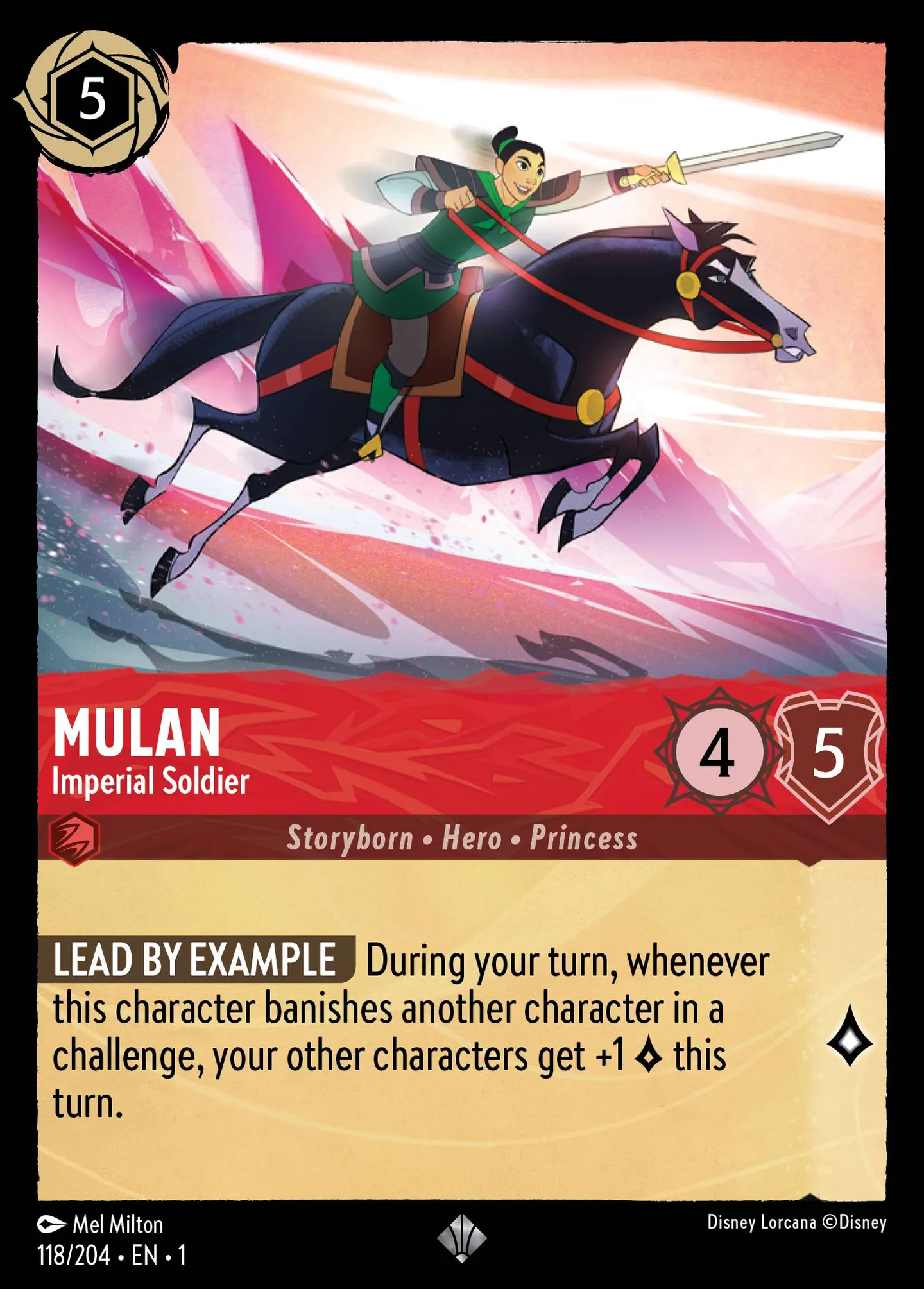 Mulan - Imperial Soldier — The First Chapter — Lorcana