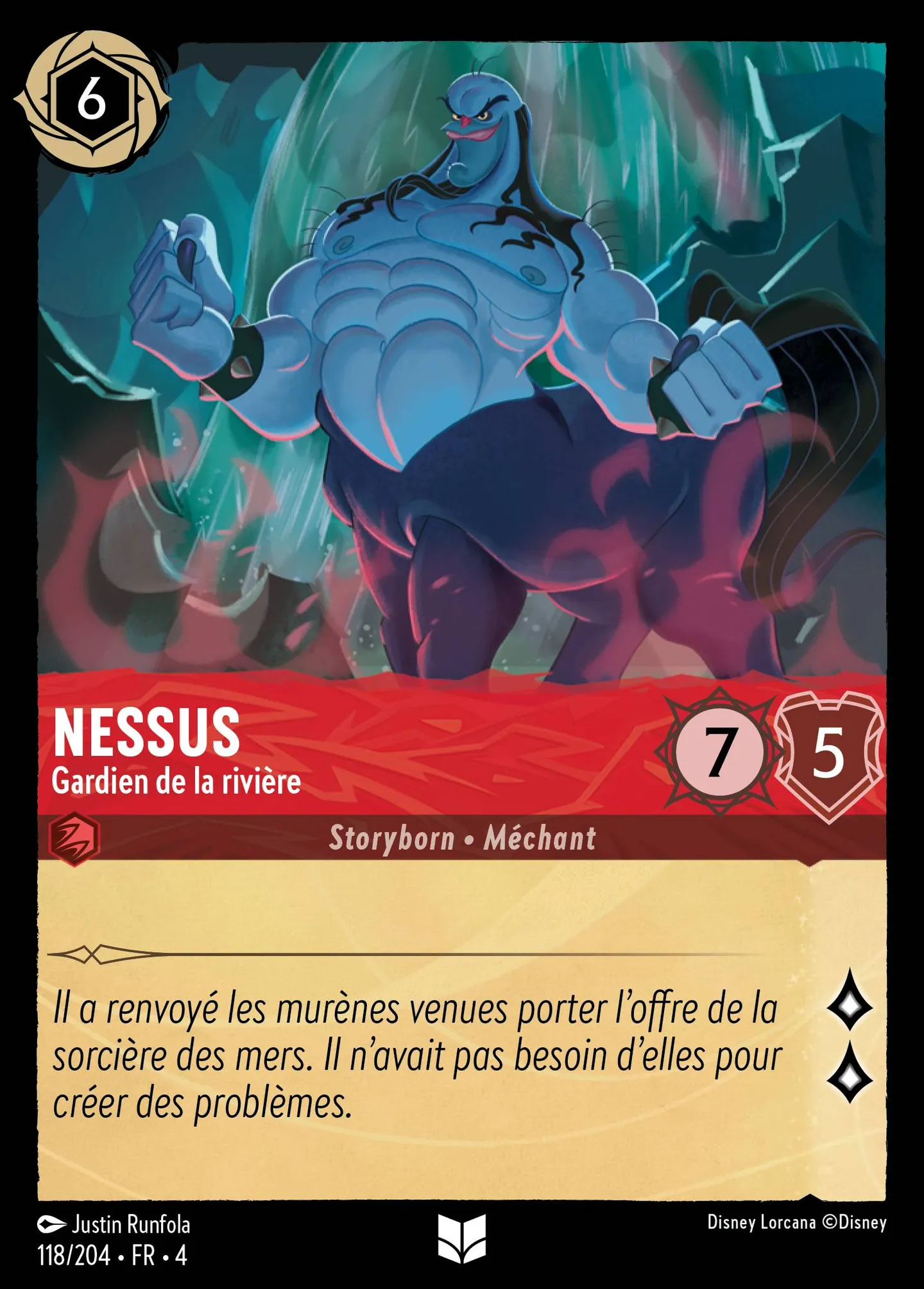 Nessus - Gardien de la rivière — Ursula's Return — Lorcana