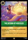 Product image for The Return of Hercules