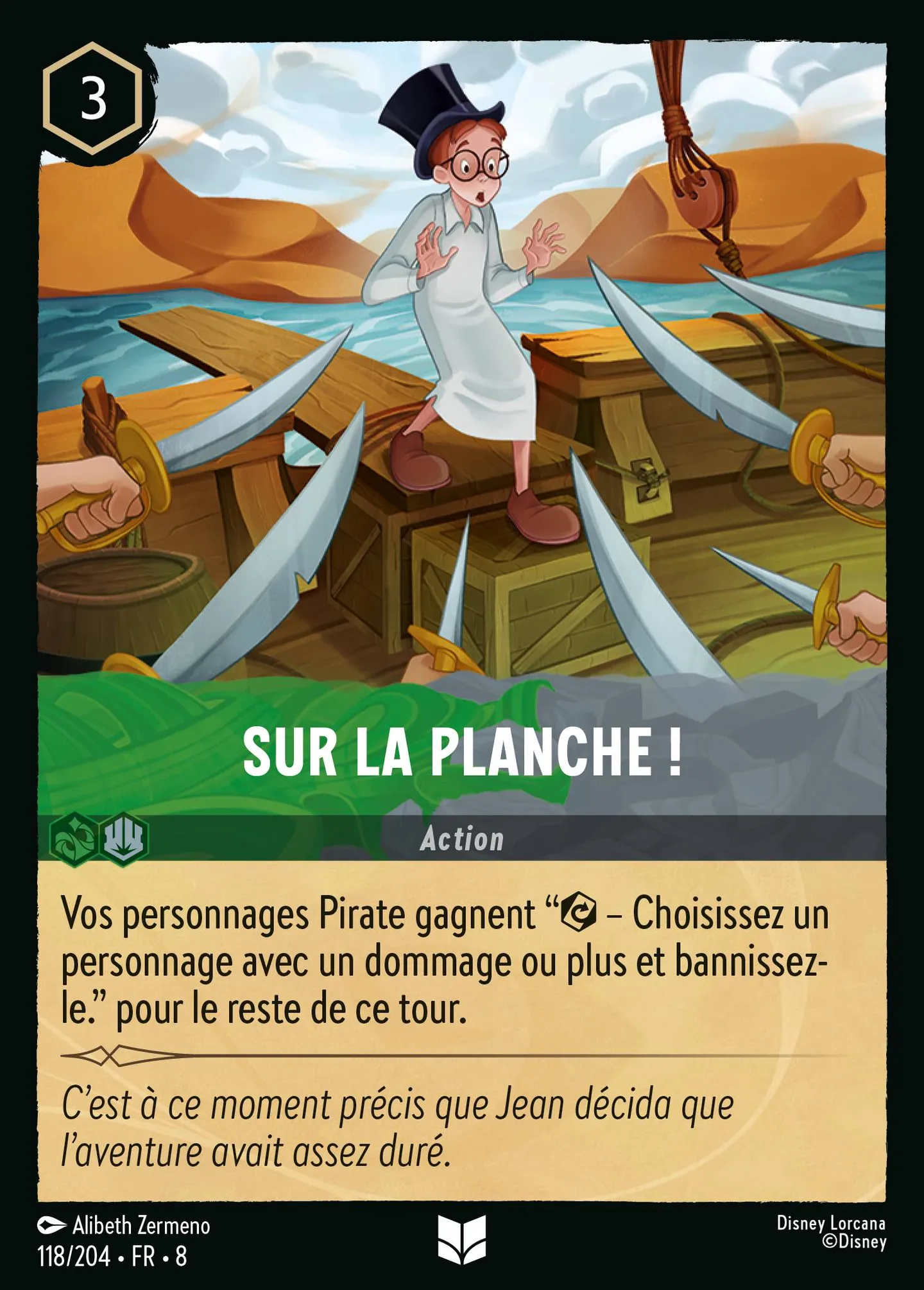 Sur la planche ! — The Reign of Jafar — Lorcana