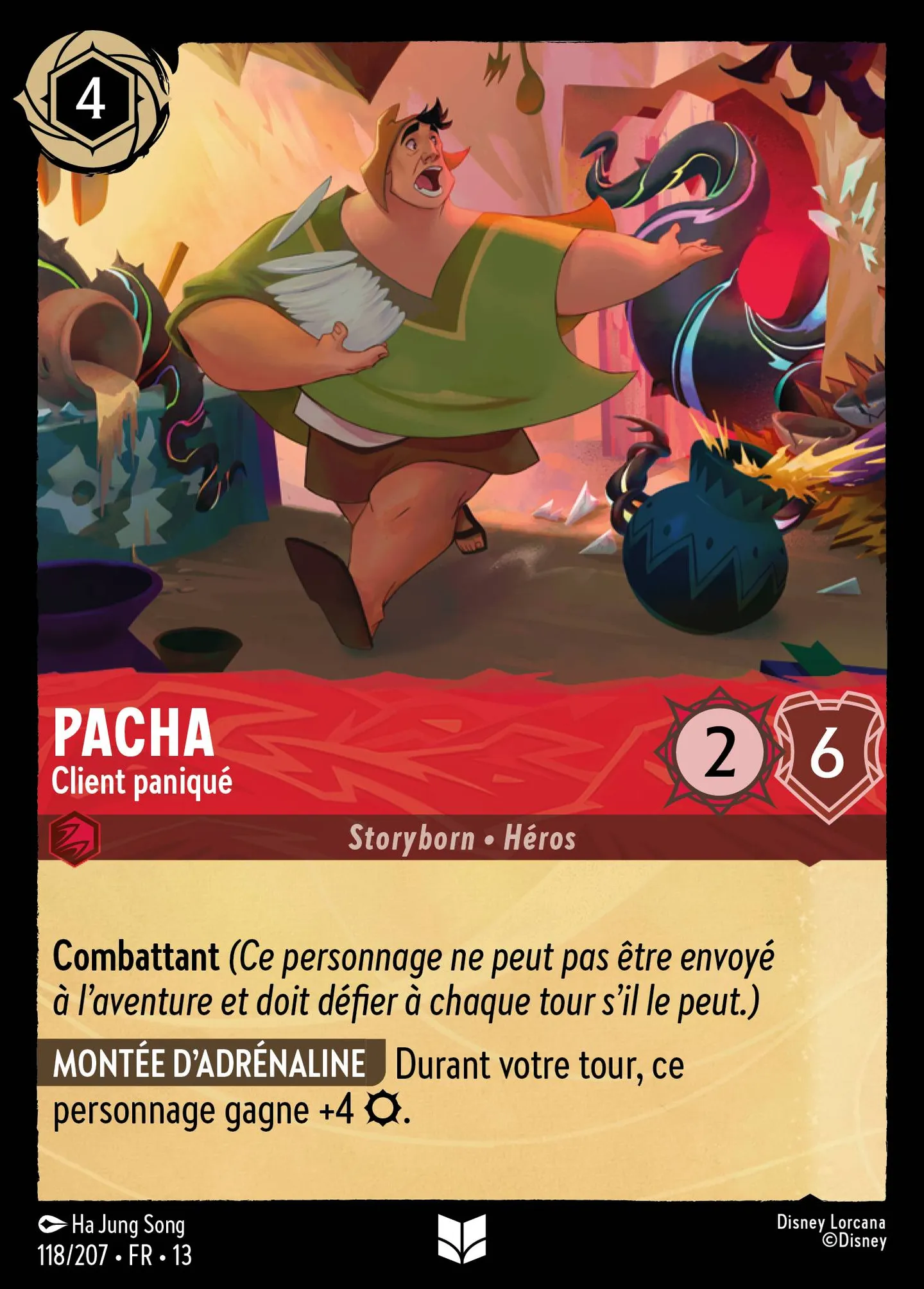 Pacha - Client paniqué — Attack of the Vine! — Lorcana