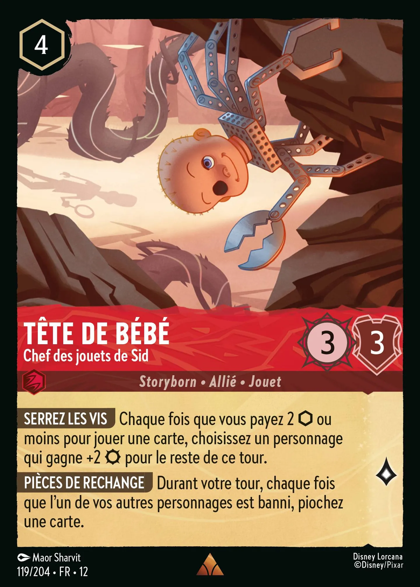 Tête de bébé - Chef des jouets de Sid — Wilds Unknown — Lorcana