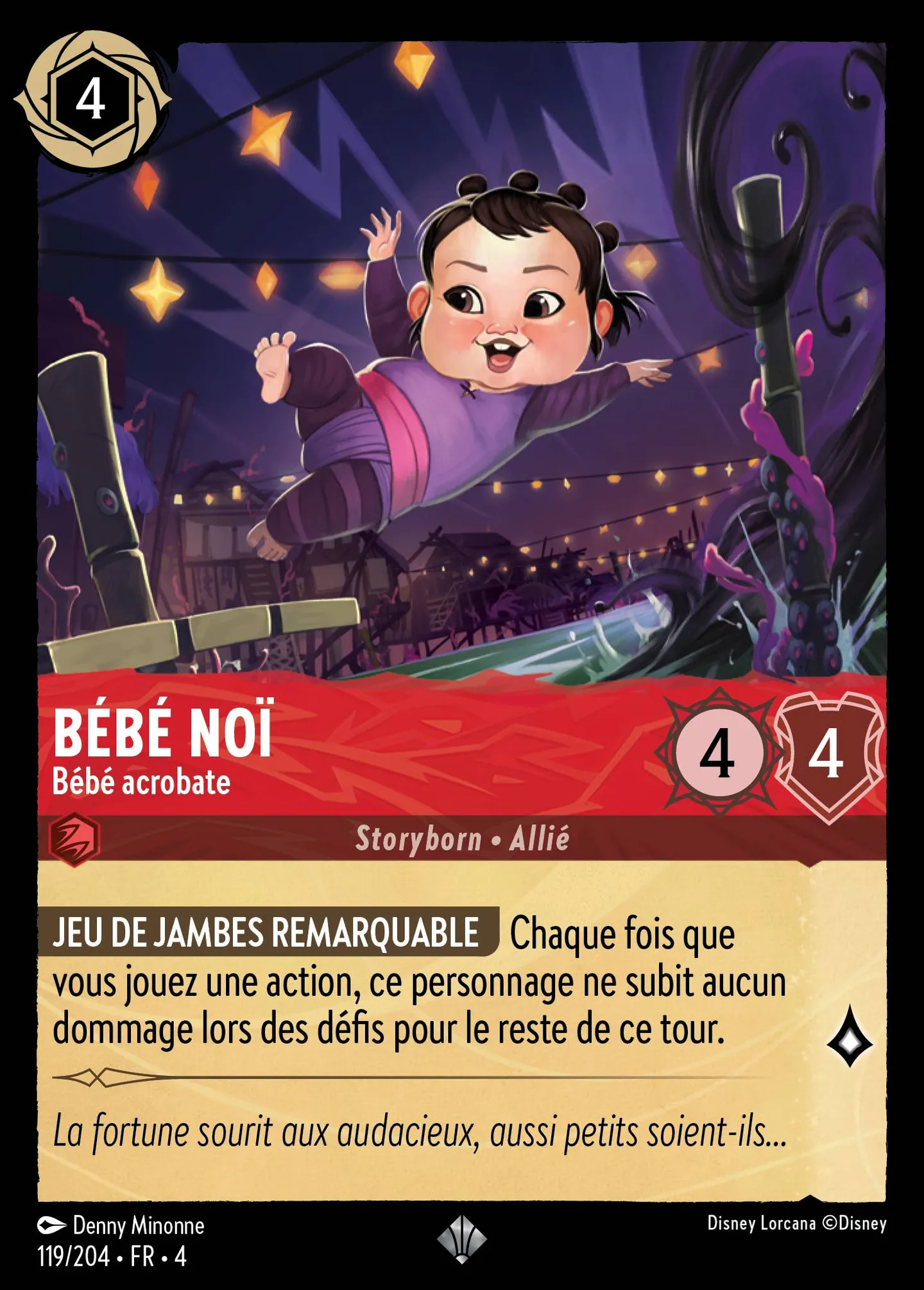 Bébé Noï - Bébé acrobate — Ursula's Return — Lorcana