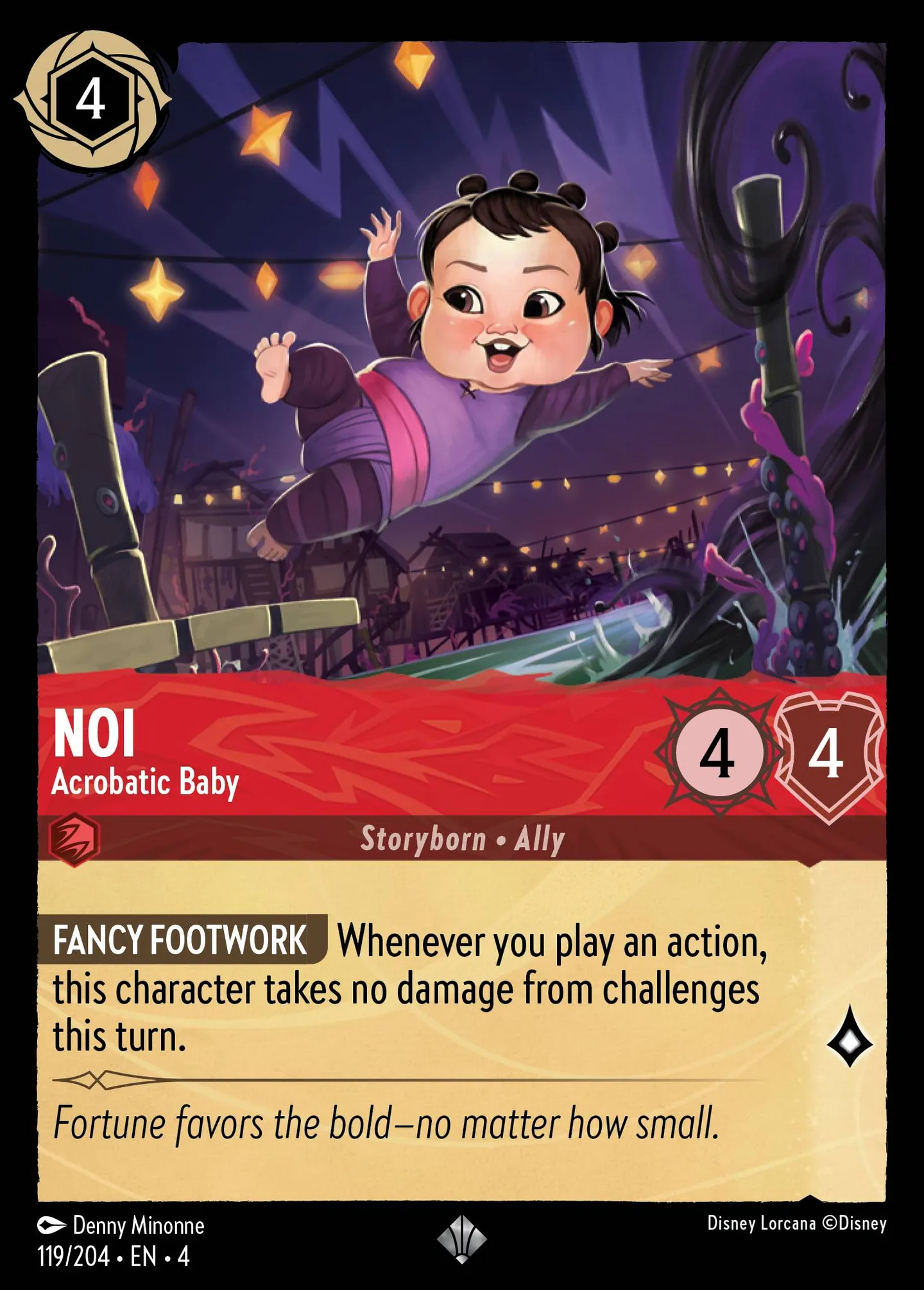 Bébé Noï - Bébé acrobate — Ursula's Return — Lorcana
