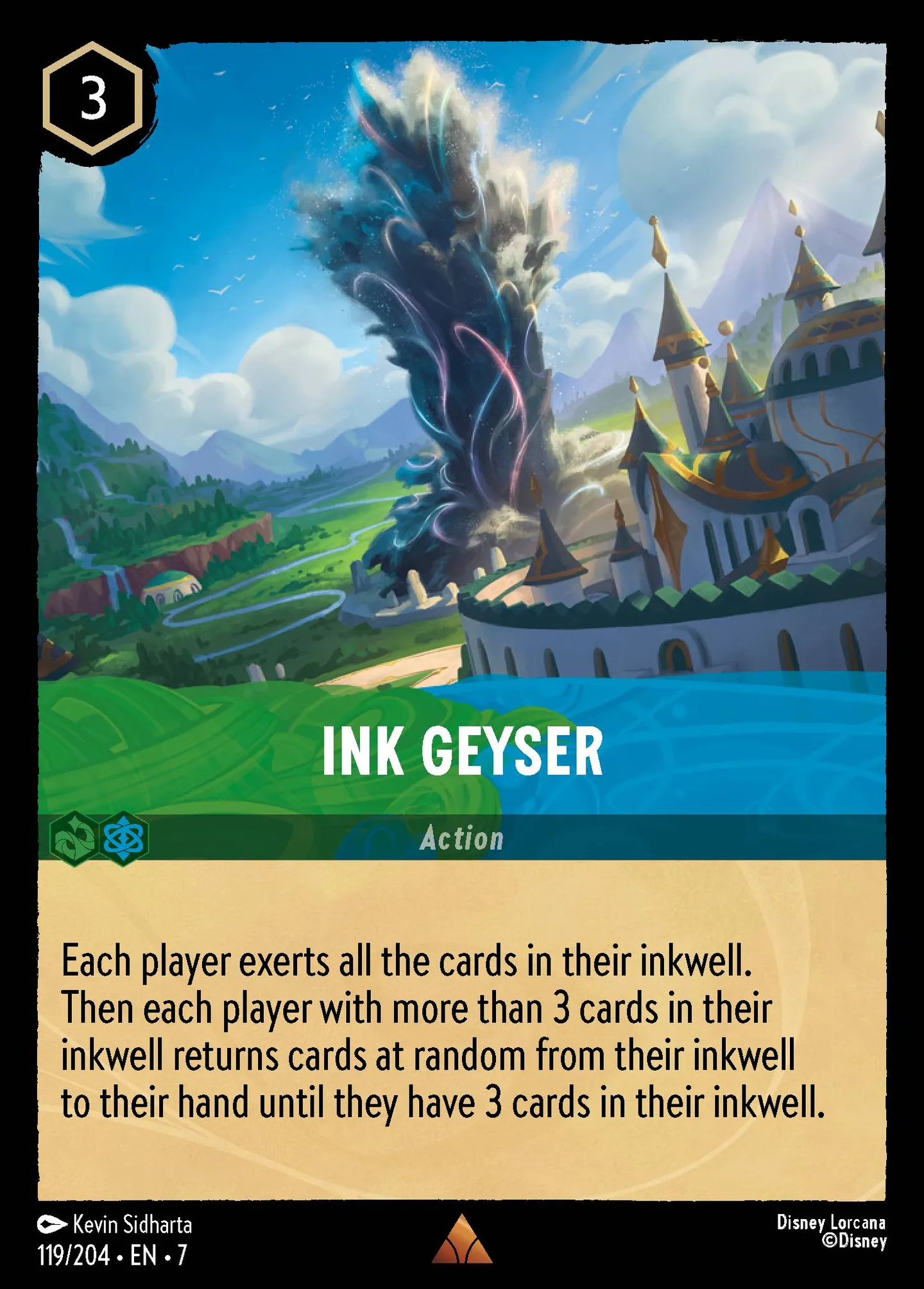 Ink Geyser — Archazia's Island — Lorcana