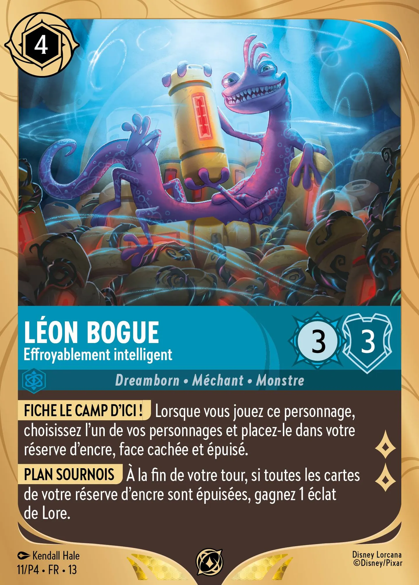 Léon Bogue - Effroyablement intelligent — Promos - Year 4 — Lorcana
