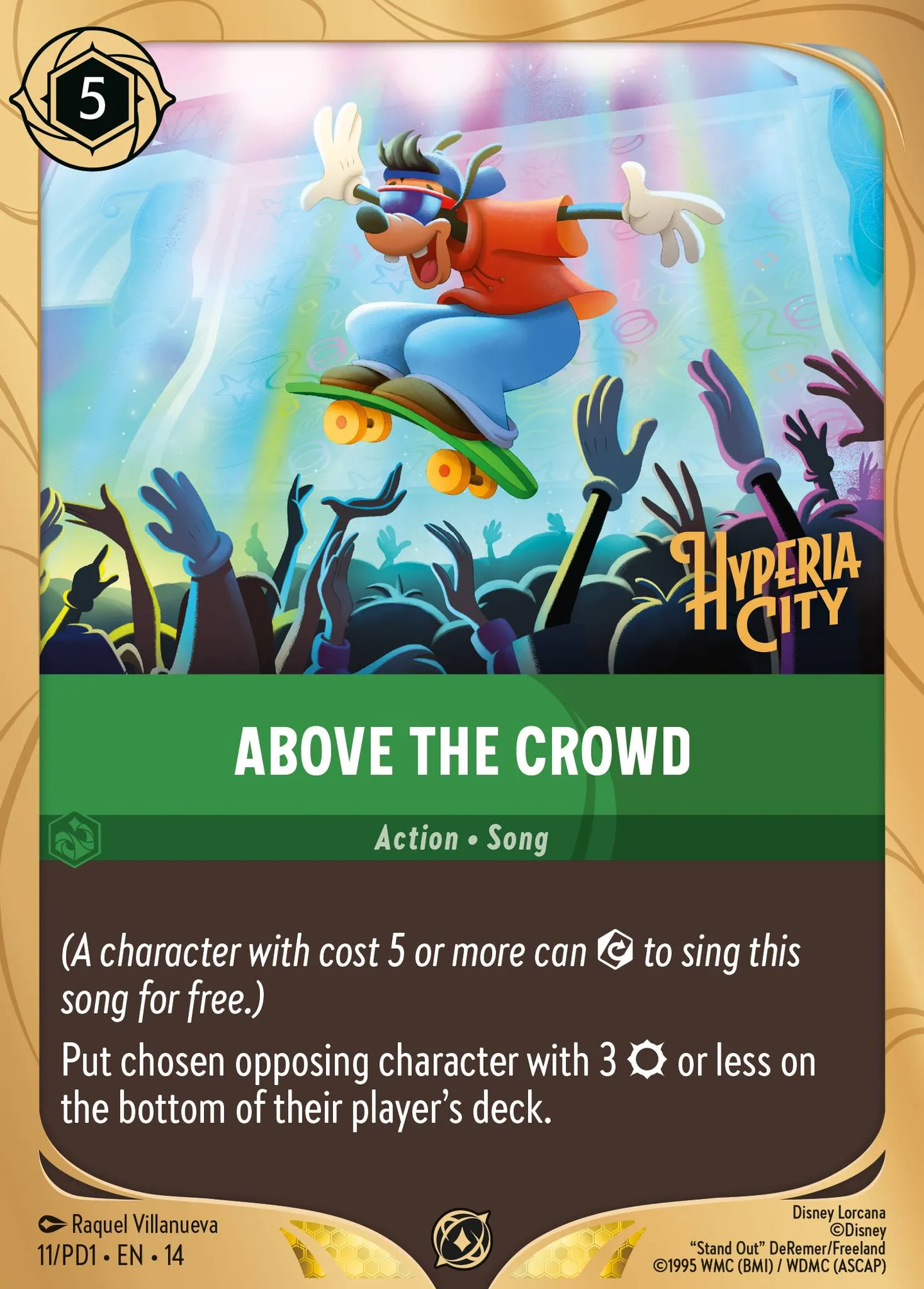 Above the Crowd — Prerelease Promos — Lorcana