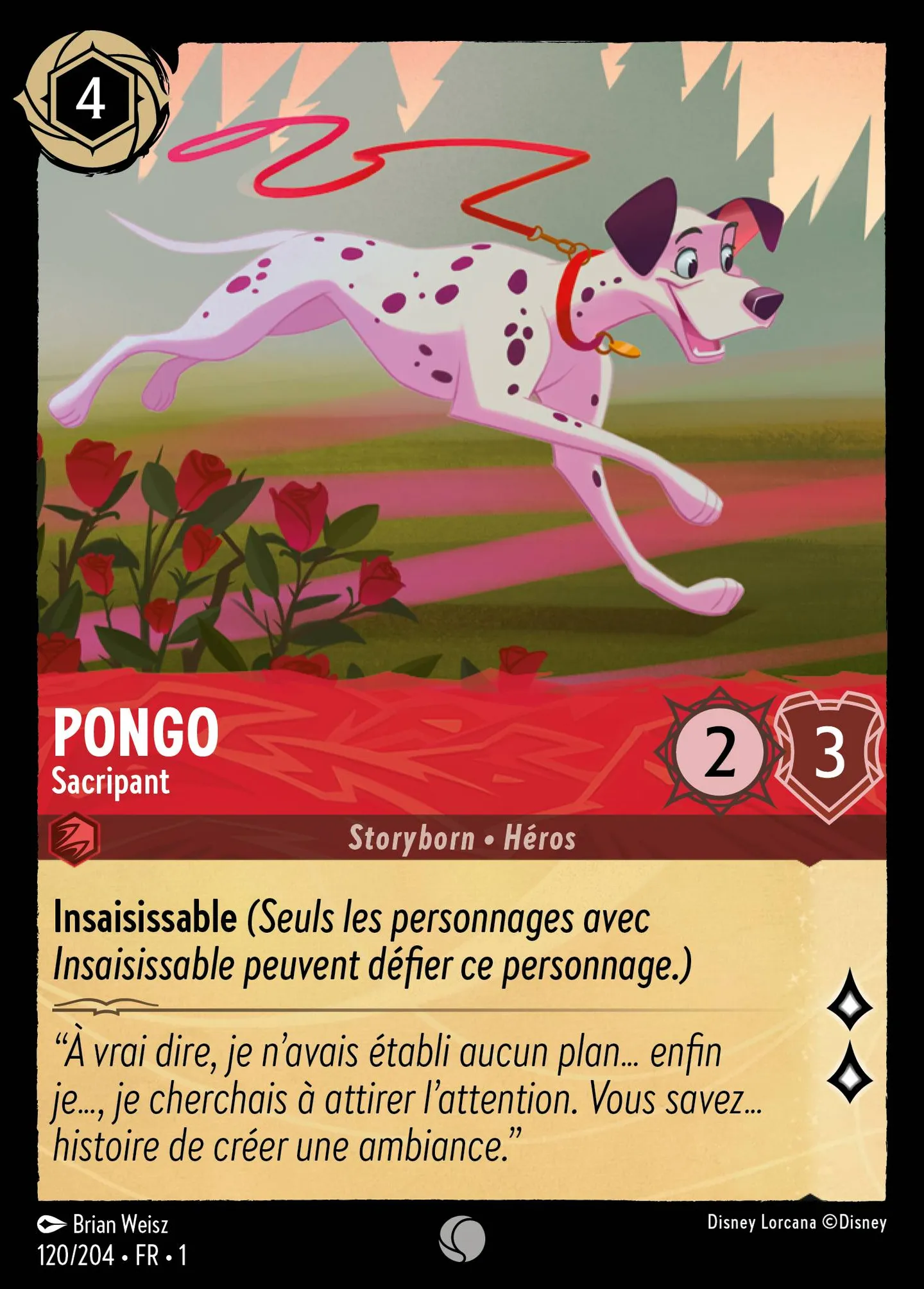 Pongo - Sacripant — The First Chapter — Lorcana