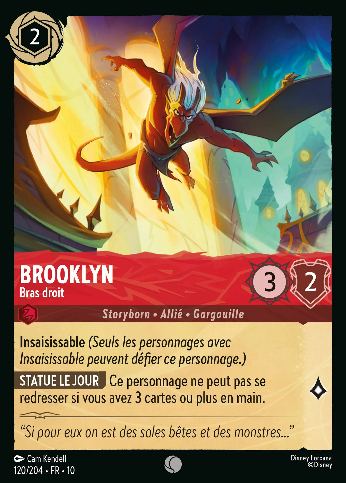 Brooklyn - Bras droit — Whispers in the Well — Lorcana