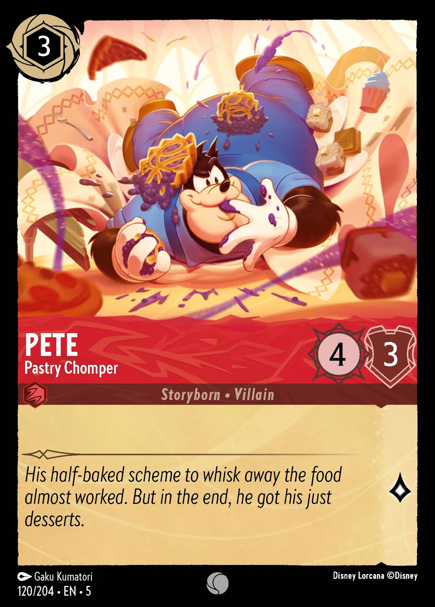 Pete - Pastry Chomper — Shimmering Skies — Lorcana