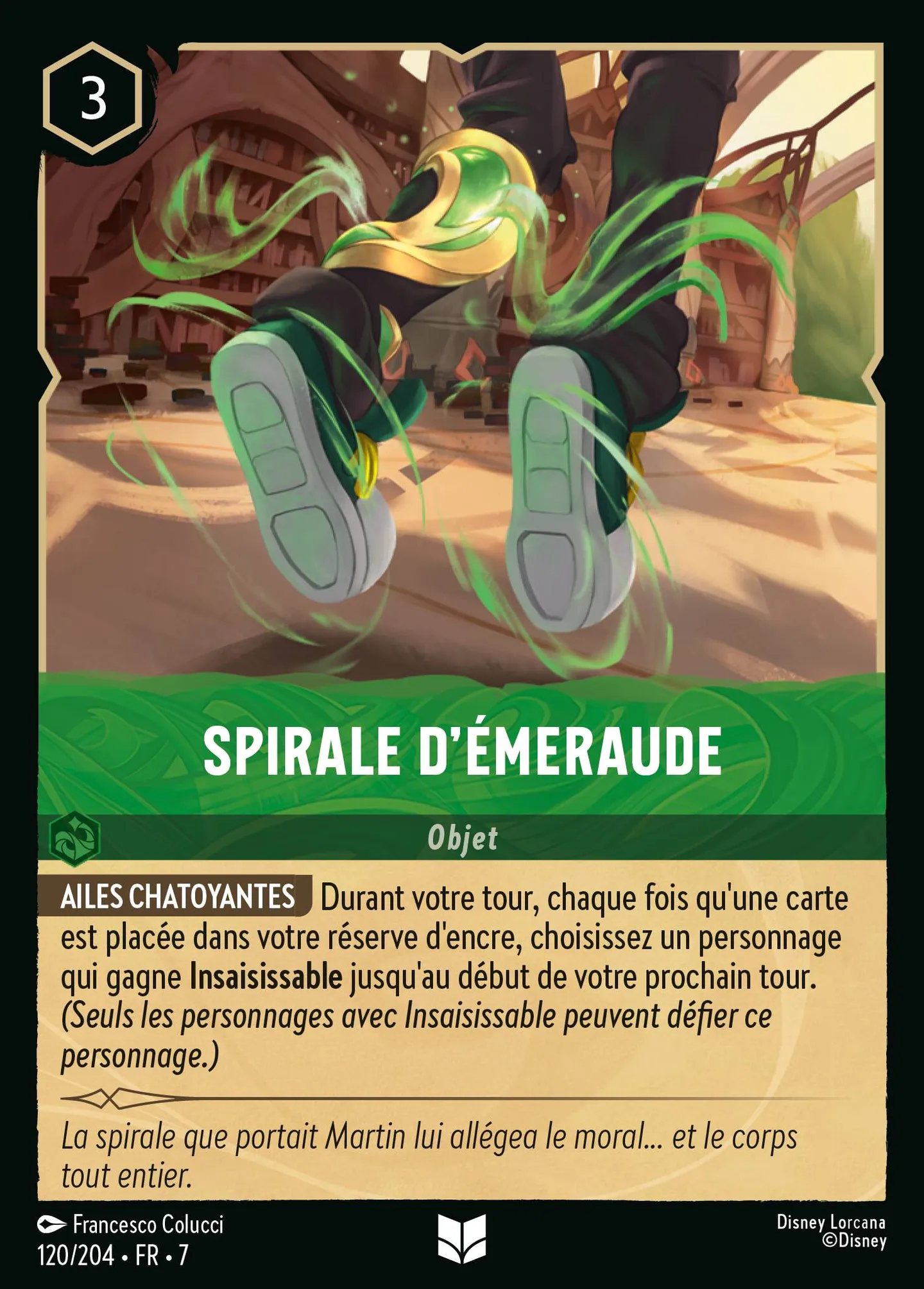 Spirale d'Émeraude — Archazia's Island — Lorcana