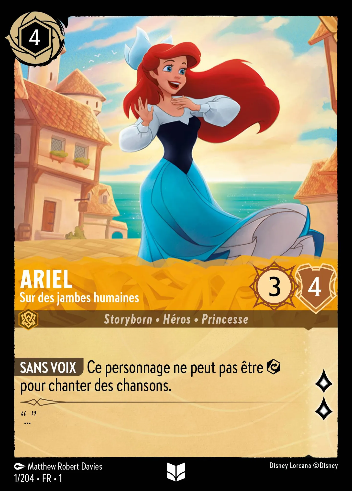 Ariel - Sur des jambes humaines — The First Chapter — Lorcana