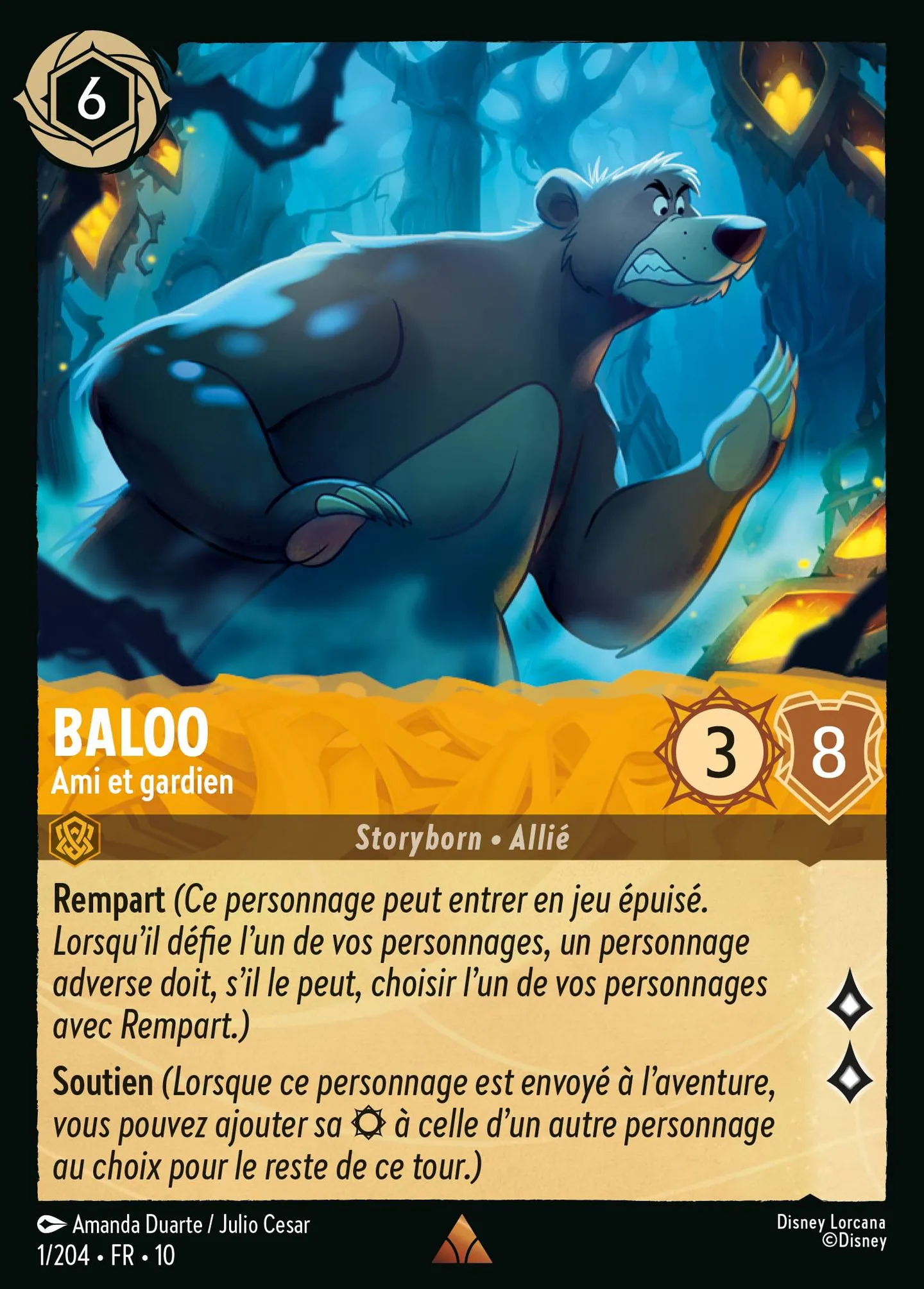 Baloo - Ami et gardien — Whispers in the Well — Lorcana