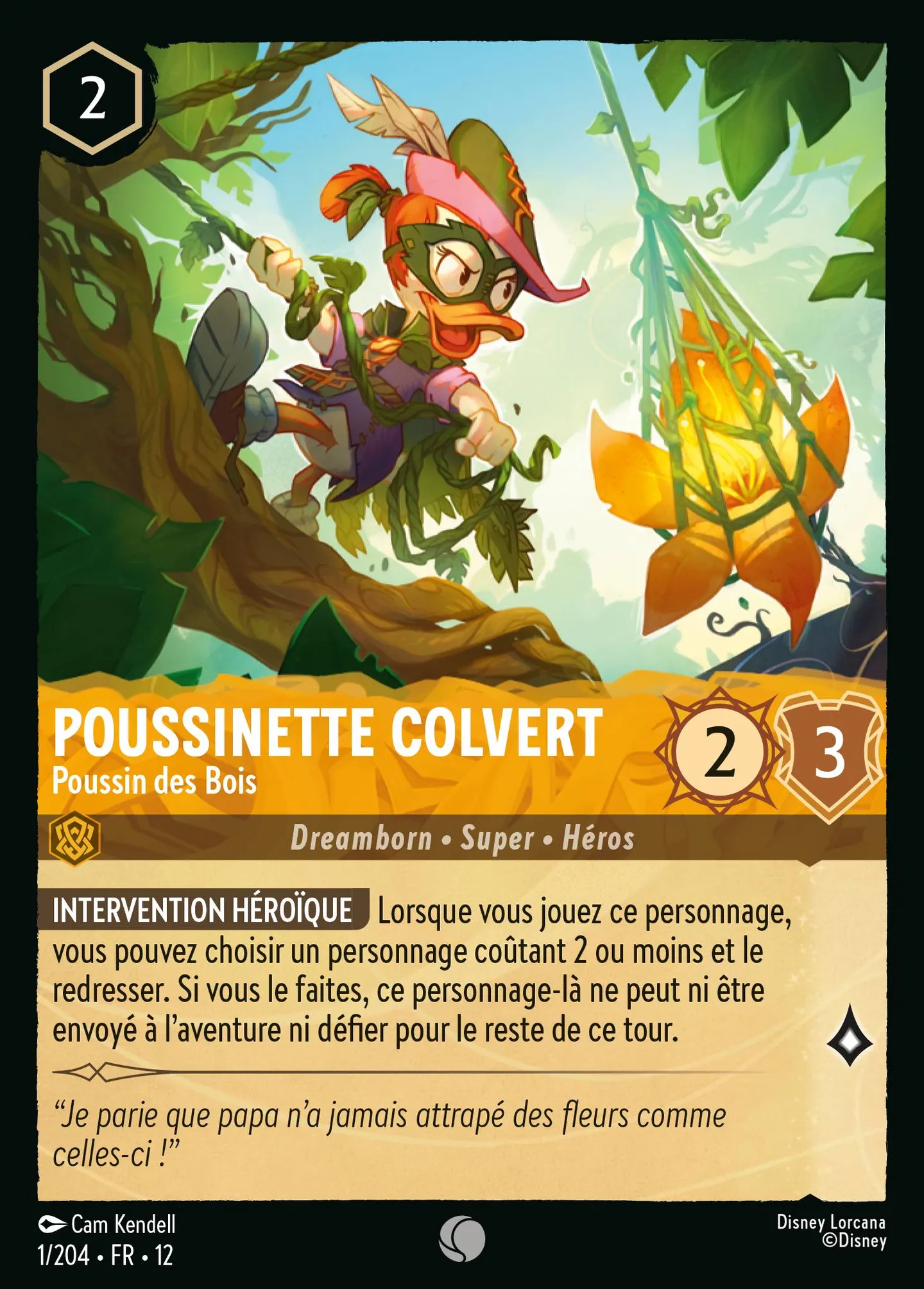 Poussinette Colvert - Poussin des Bois — Wilds Unknown — Lorcana