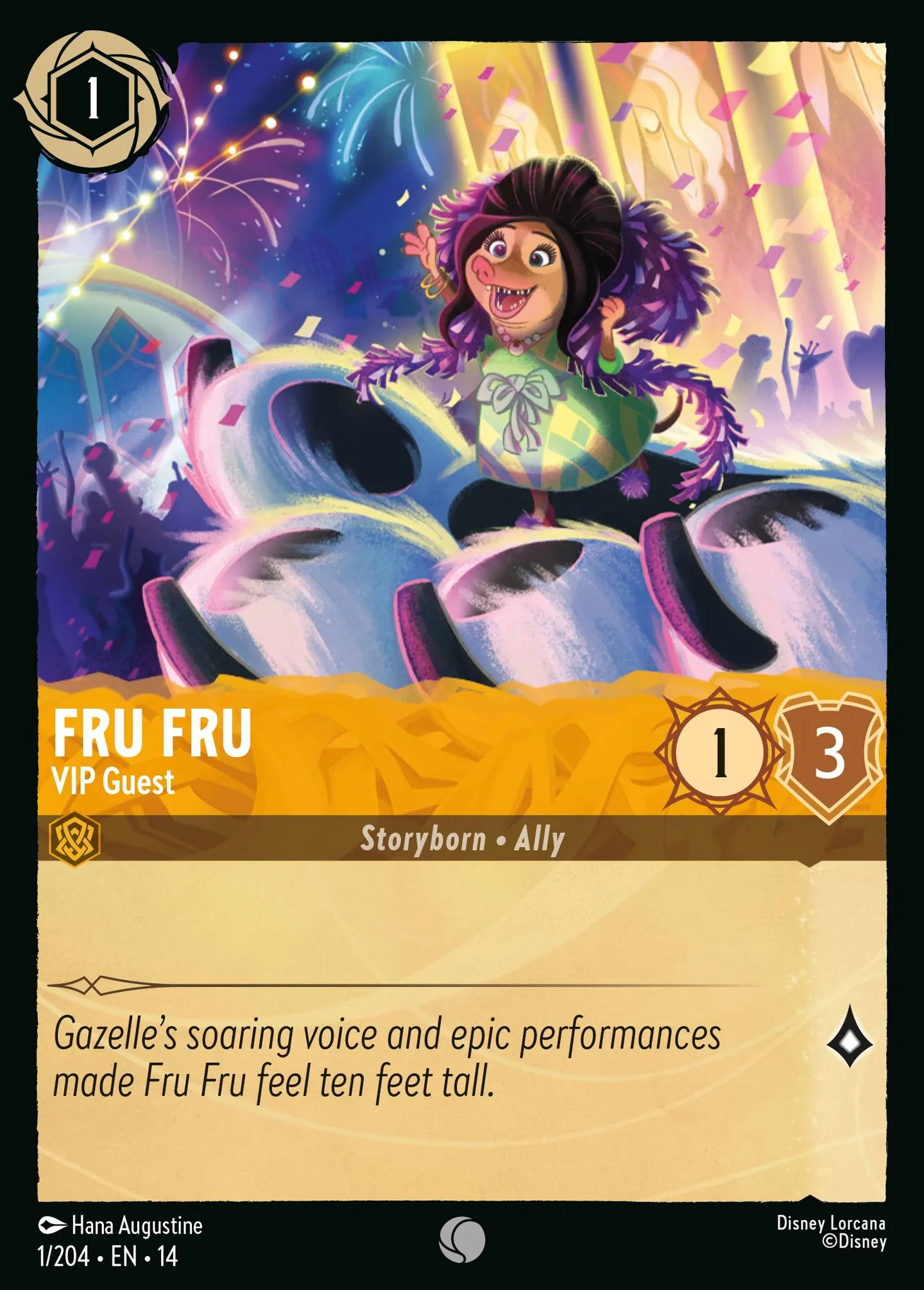 Fru Fru - VIP Guest — Hyperia City — Lorcana