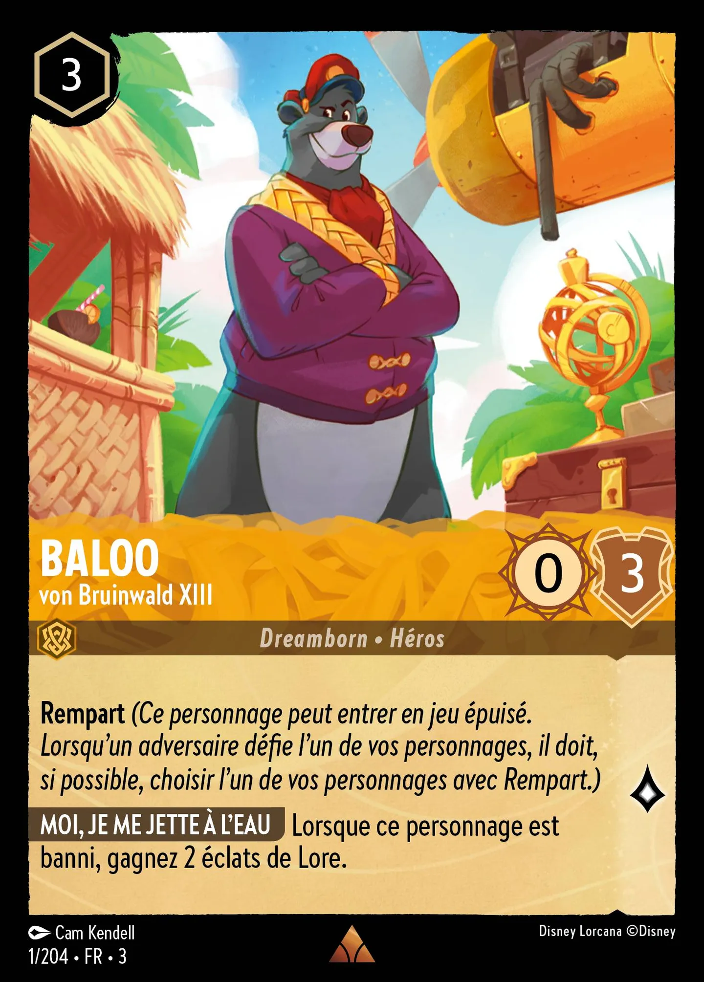 Baloo - von Bruinwald XIII — Into the Inklands — Lorcana