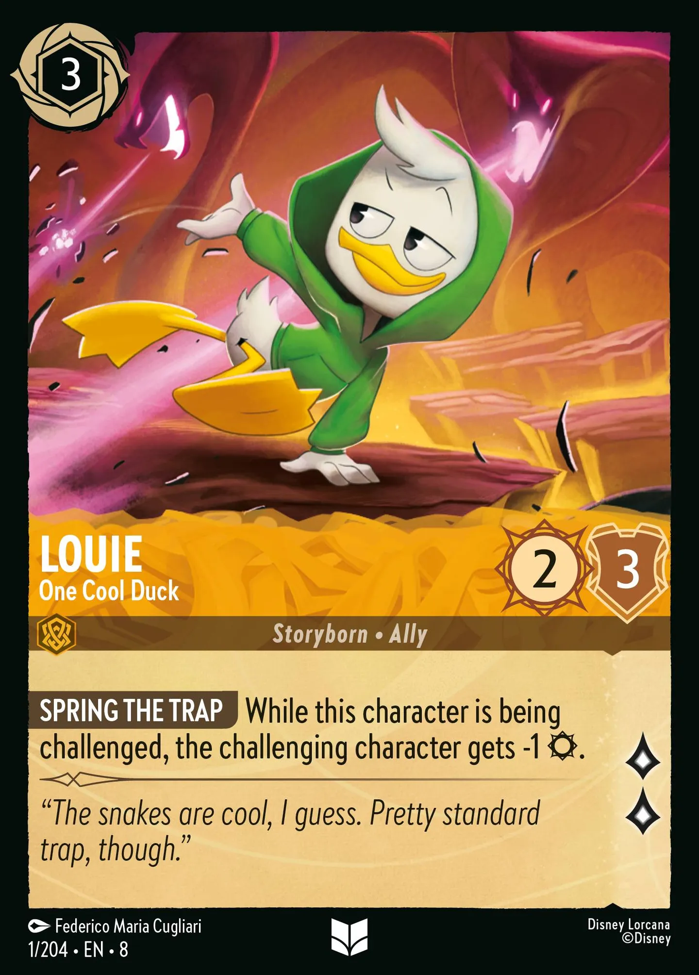 Louie - One Cool Duck — The Reign of Jafar — Lorcana