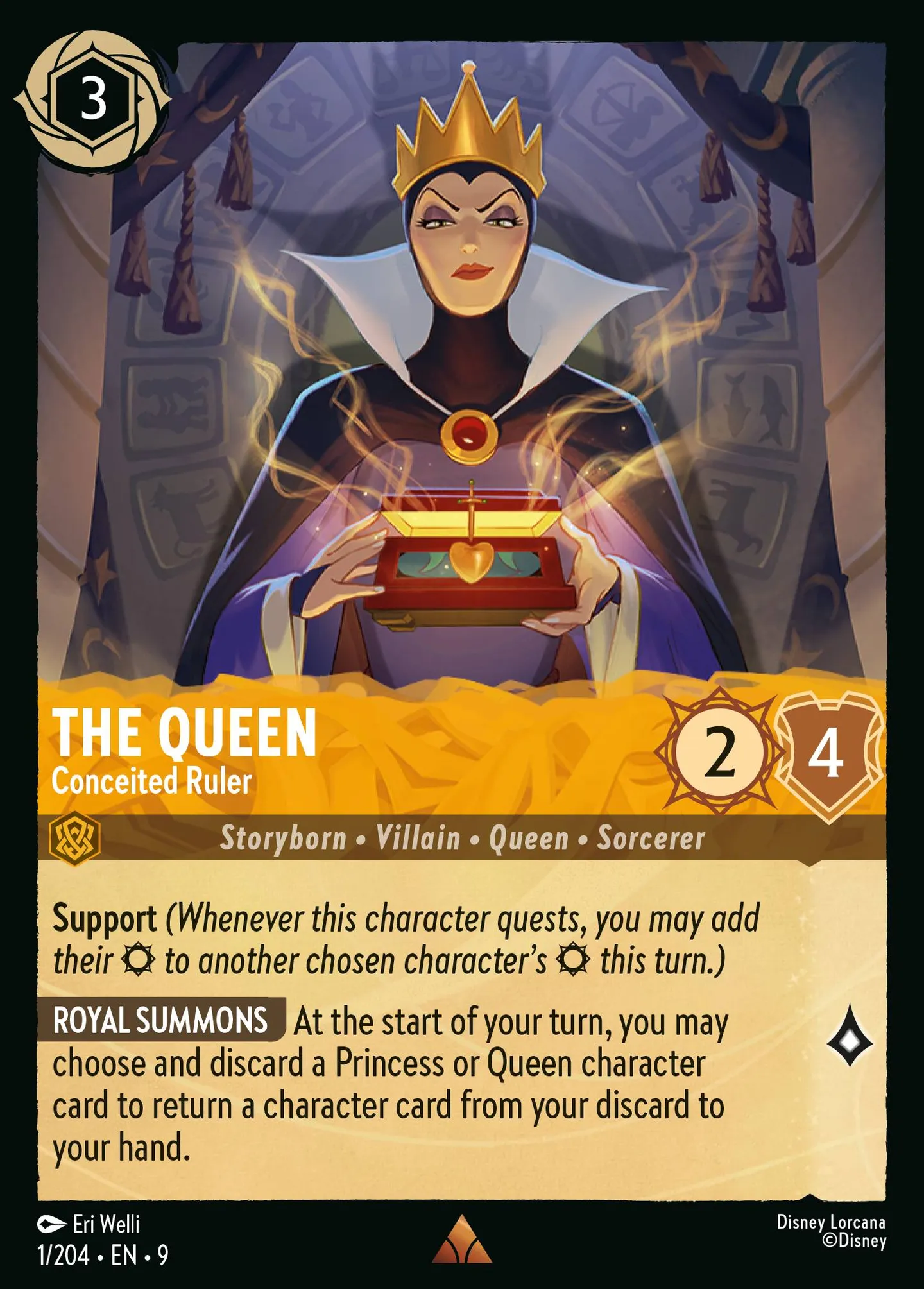 La Reine - Souveraine vaniteuse — Fabled — Lorcana