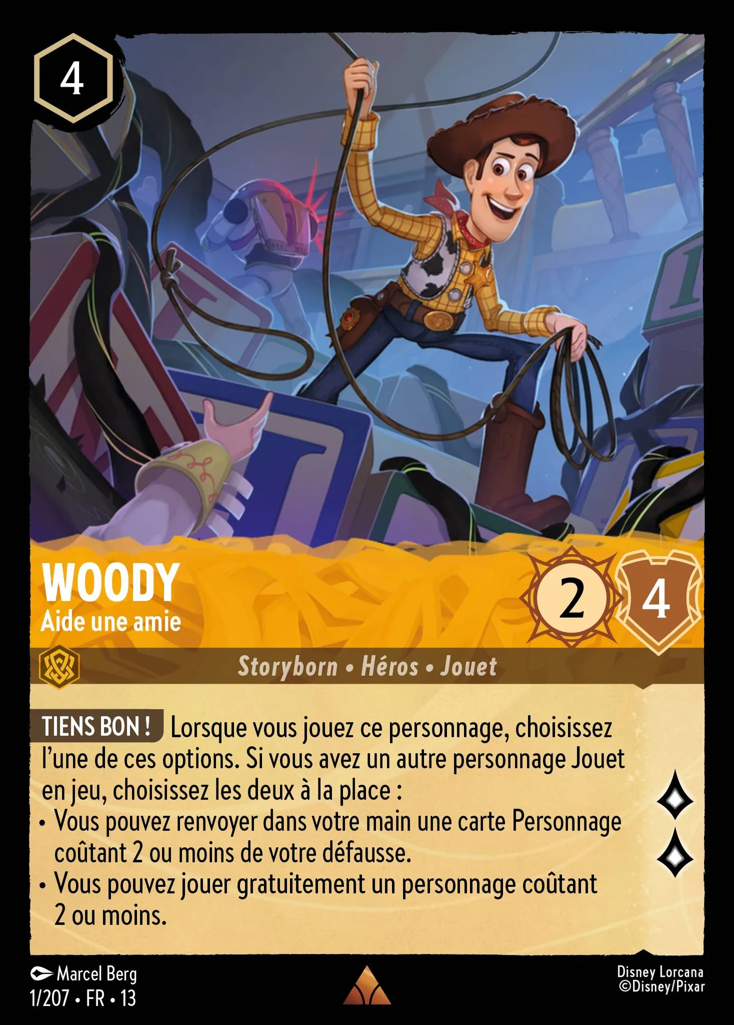 Woody - Aide une amie — Attack of the Vine! — Lorcana