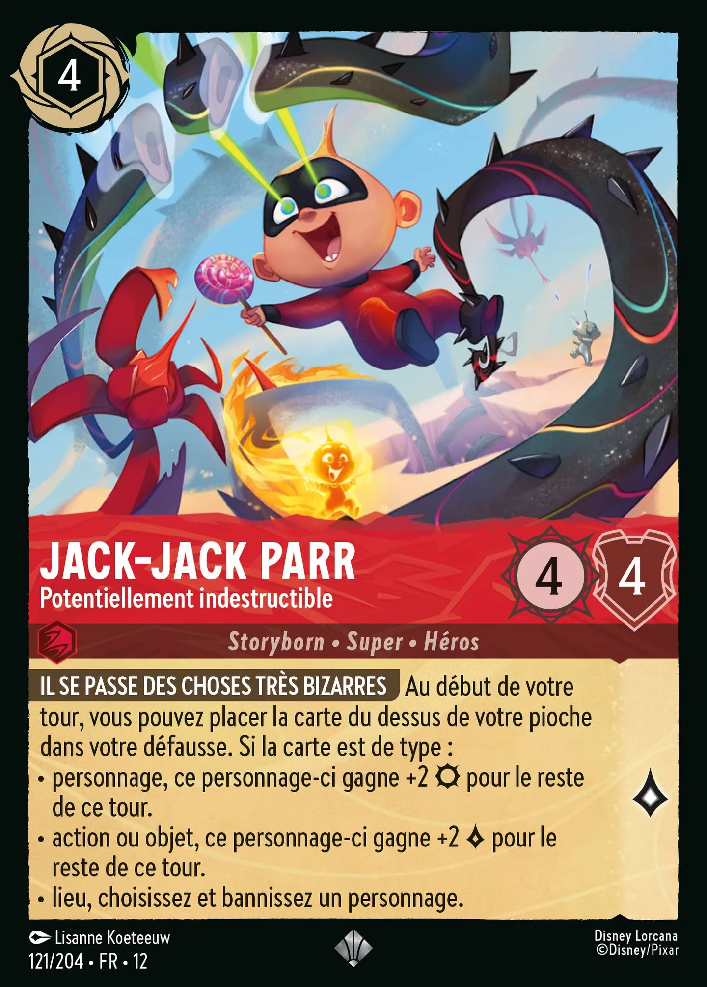Jack-Jack Parr - Potentiellement indestructible — Wilds Unknown — Lorcana