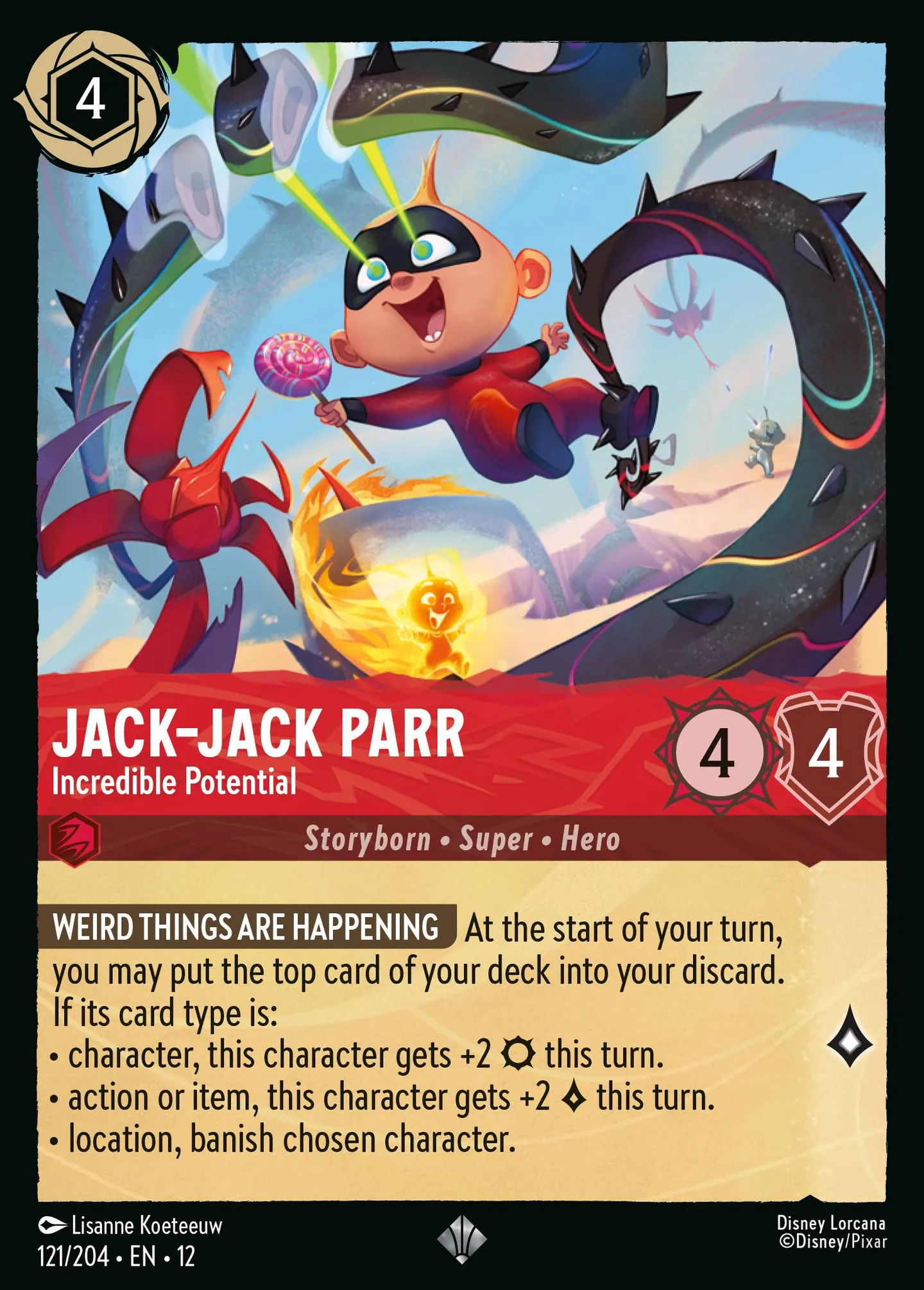 Jack-Jack Parr - Potentiellement indestructible — Wilds Unknown — Lorcana