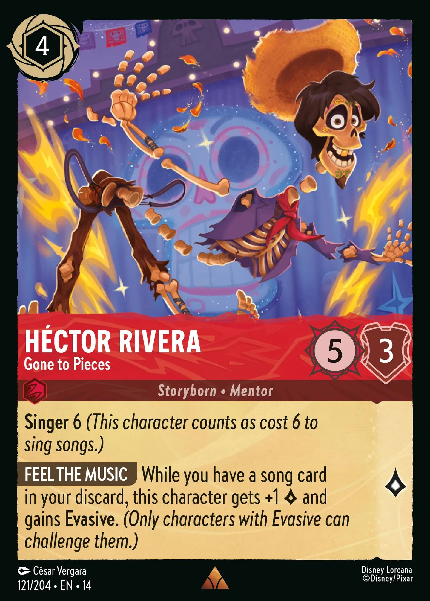 Héctor Rivera - Gone to Pieces — Hyperia City — Lorcana